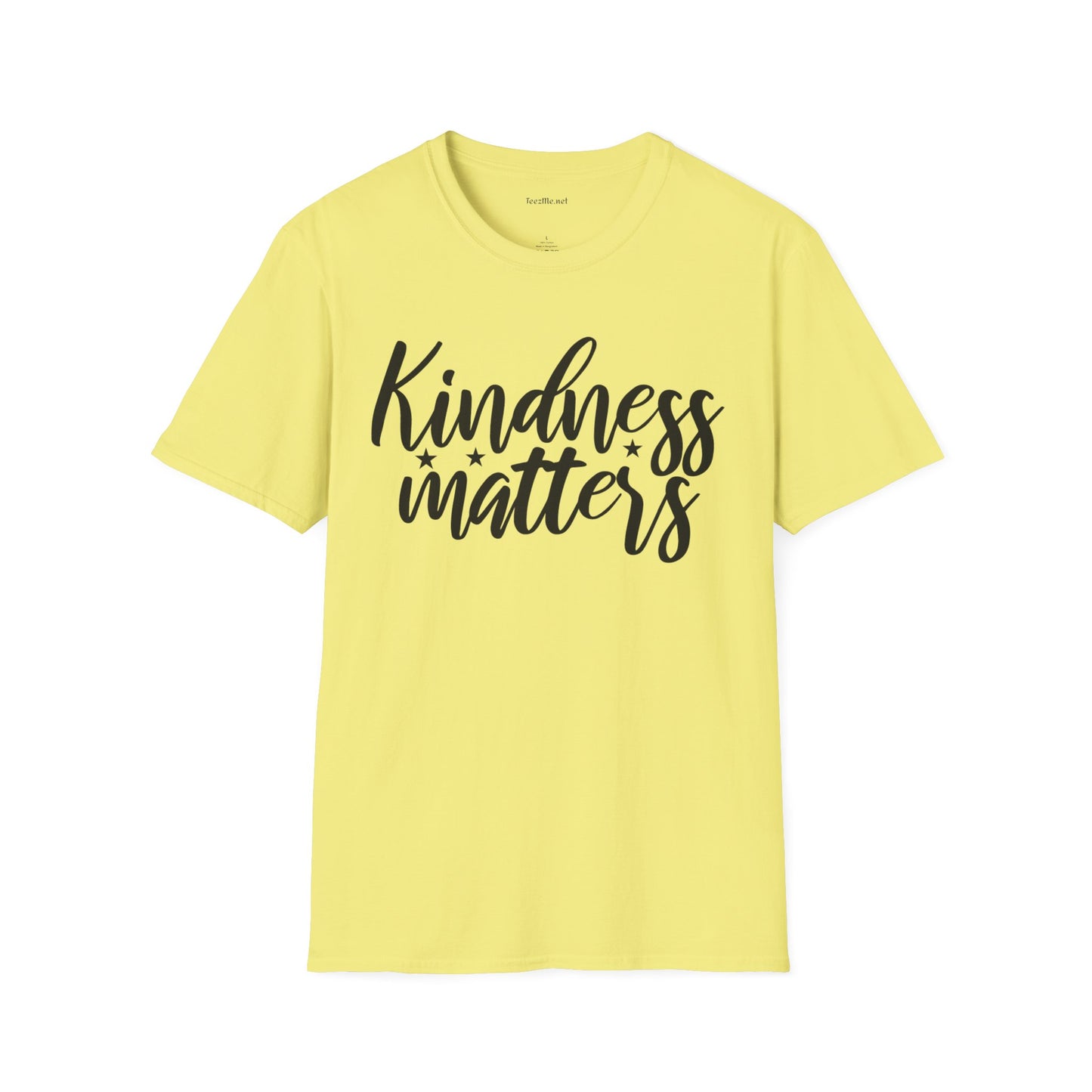 Kindness Matters Unisex Soft Style T-Shirt 100% Cotton Graphic