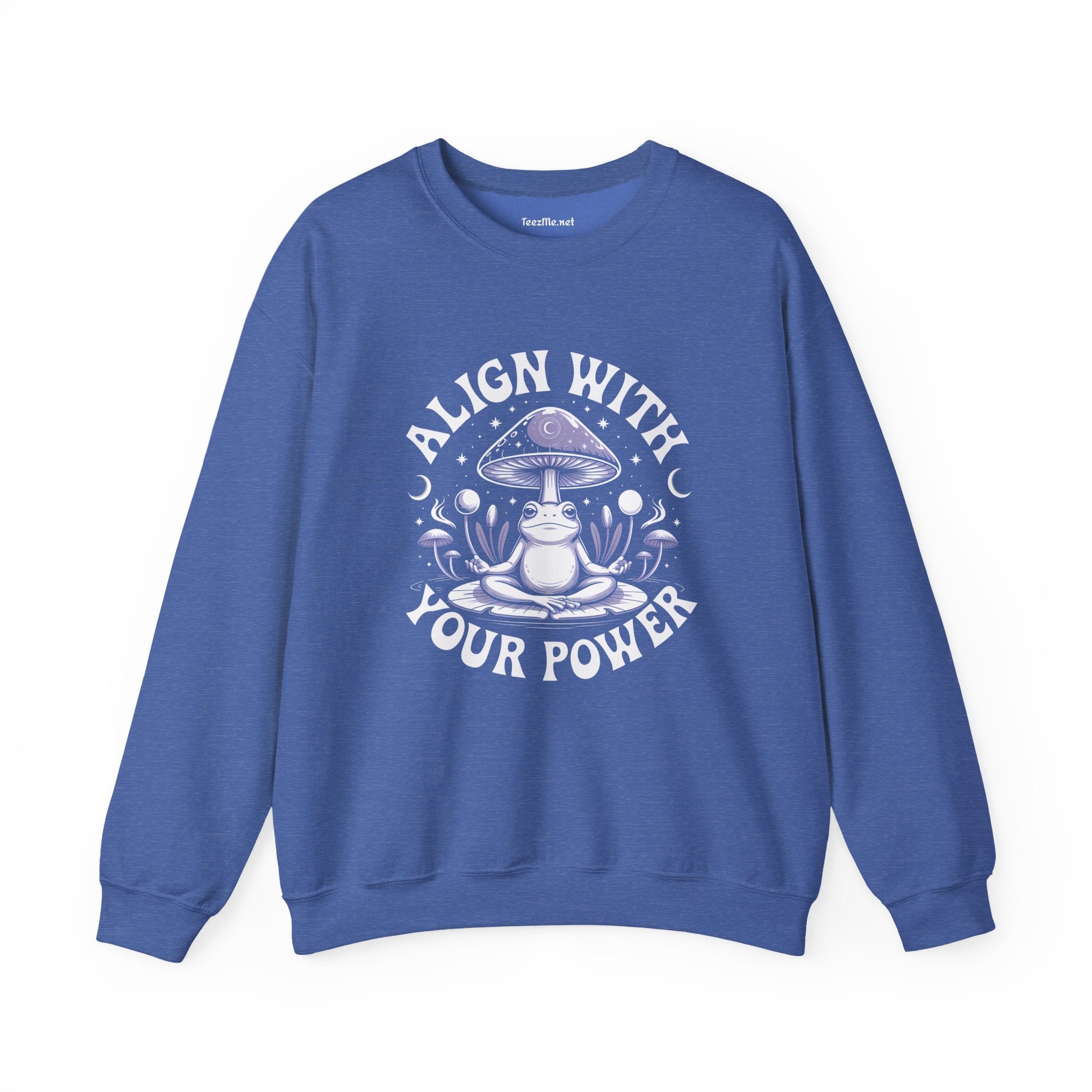 Align With Your Power Frog Unisex Heavy Blend™ Crewneck Sweatshirt