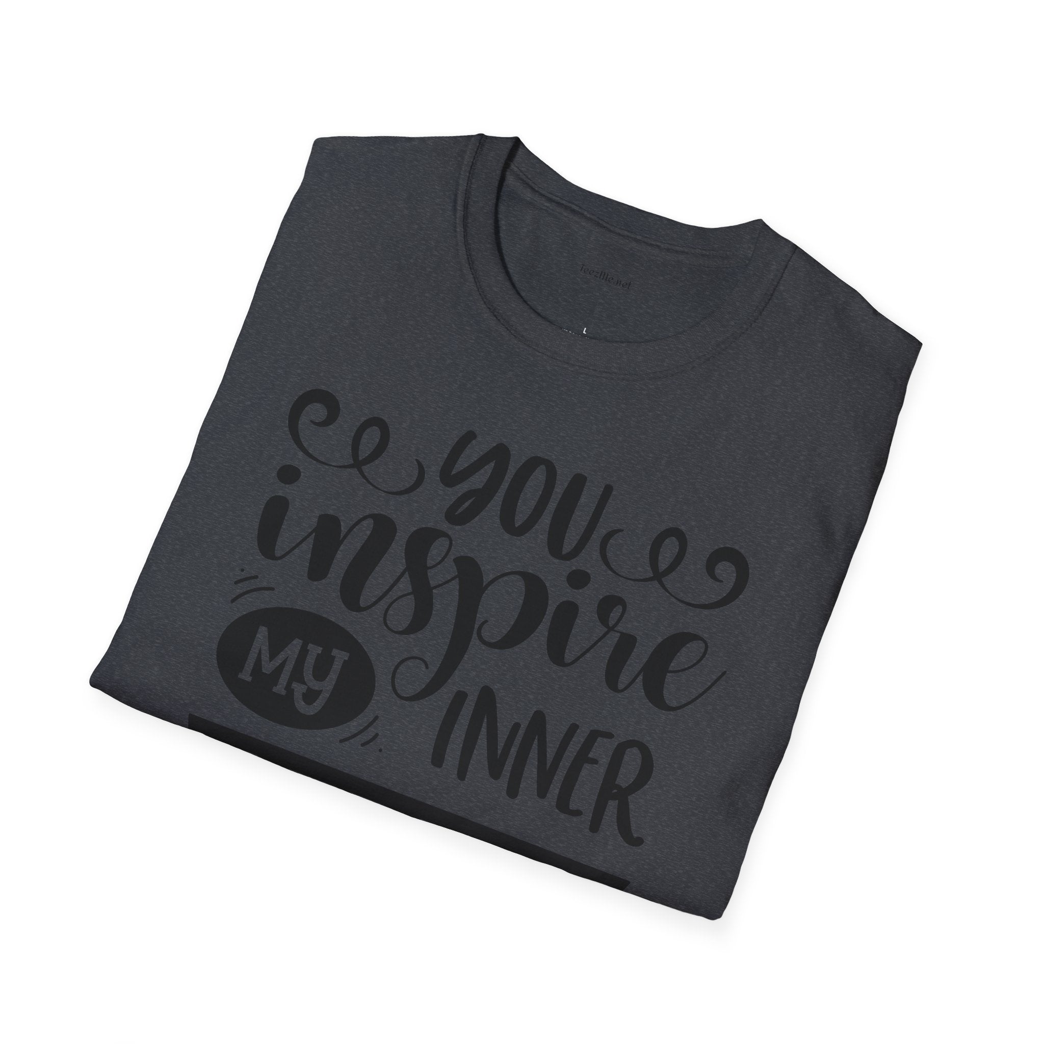 You inspire my inner serial  - Unisex Softstyle T-Shirt 100% Cotton Graphic