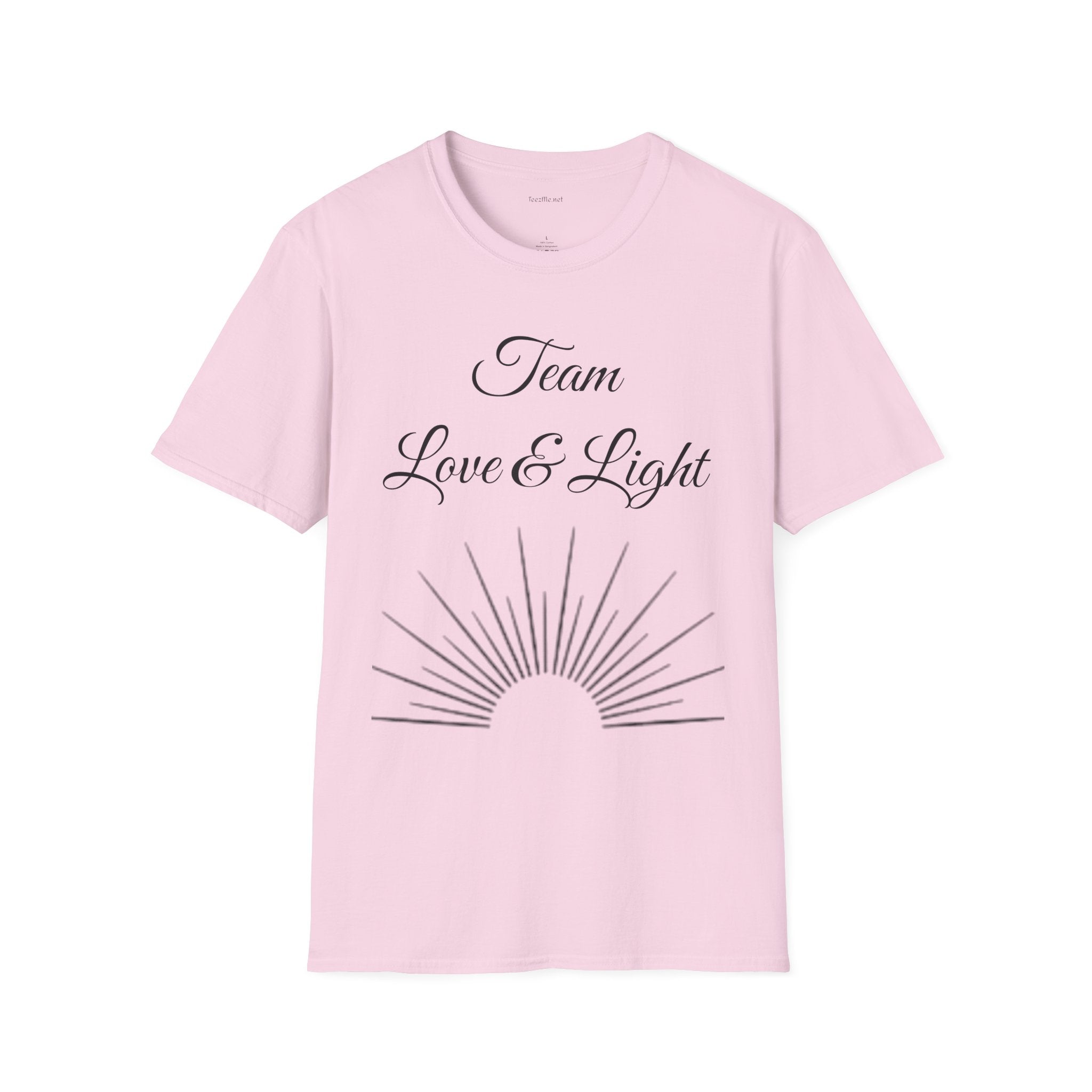 Team Love & Light - Unisex Softstyle T-Shirt 100% Cotton Graphic