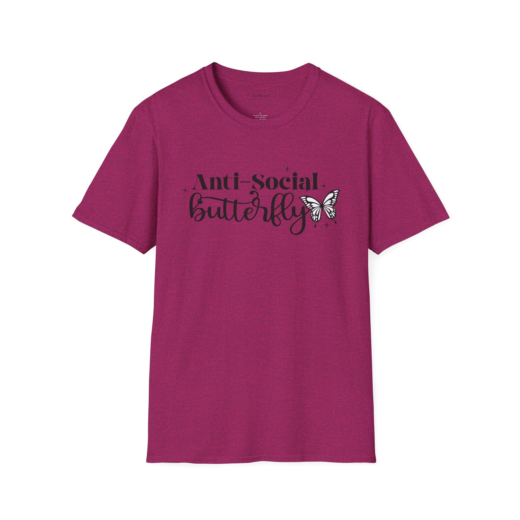 Anti-Social Butterfly T-Shirt — Cute Introvert Graphic Tee