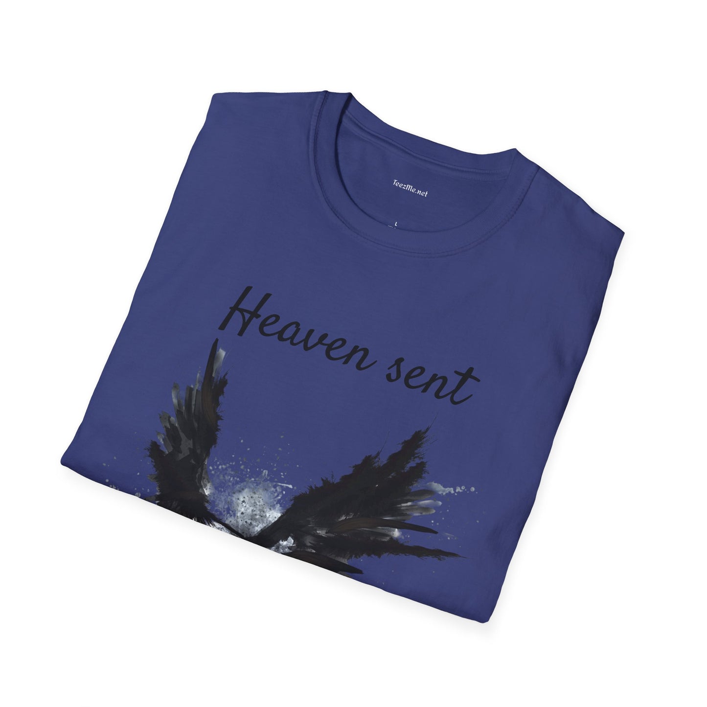 Heaven Sent - Unisex Softstyle T-Shirt 100% Cotton Graphic