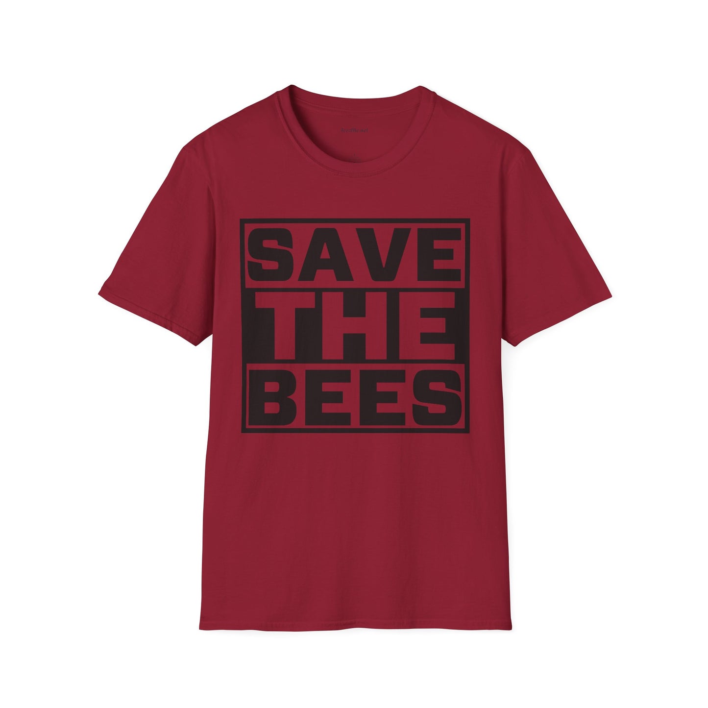 Save The Bees 02 Unisex Soft Style T-Shirt 100% Cotton Graphic