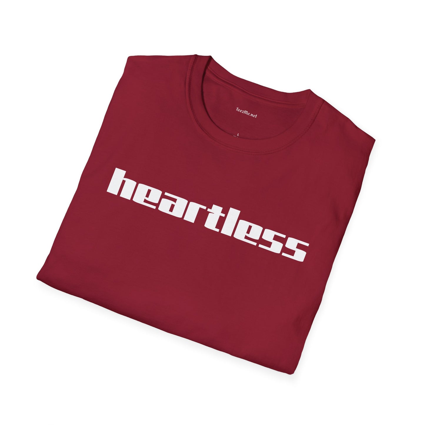 Heartless - Unisex Softstyle T-Shirt 100% Cotton Graphic