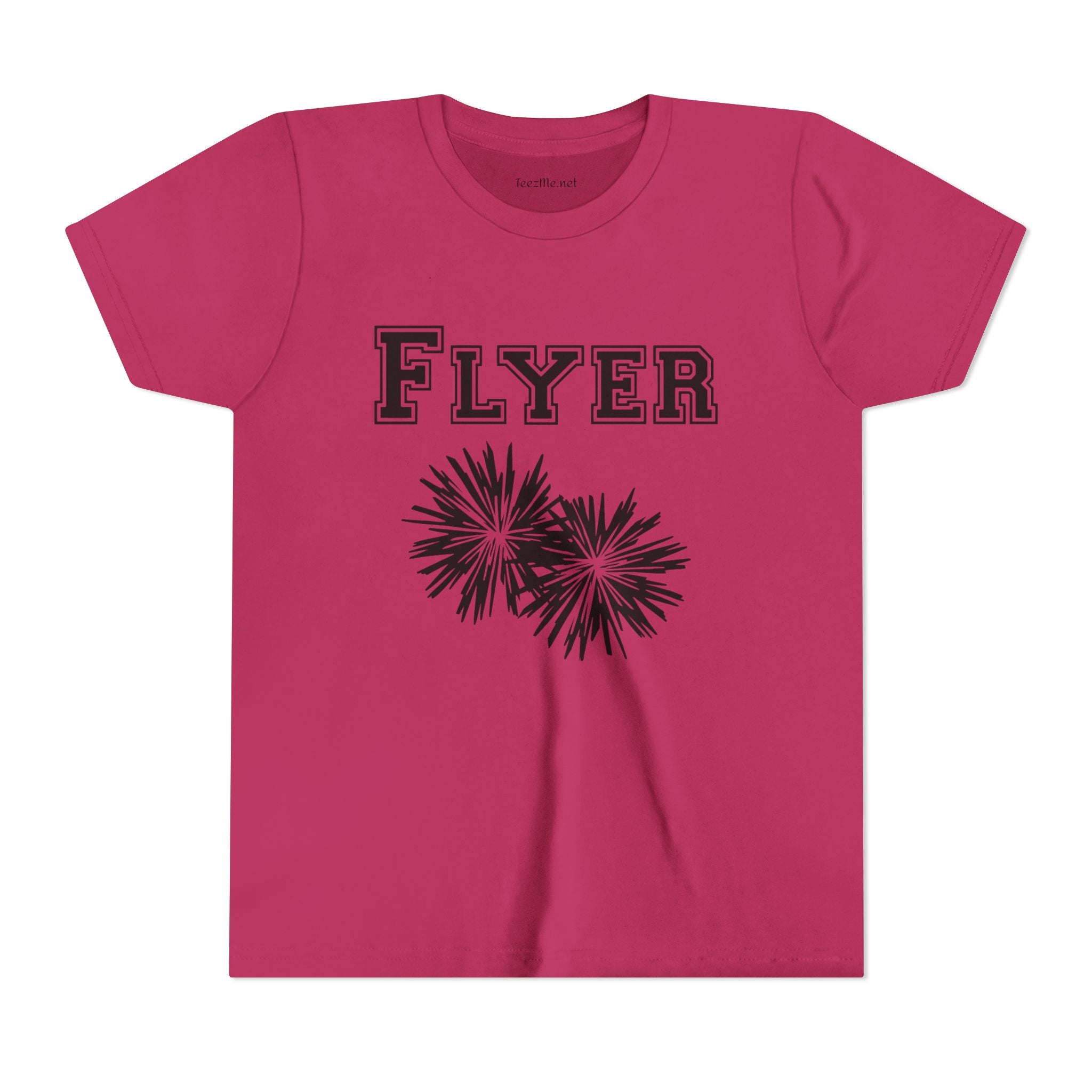 Flyer Youth Tee – Cheerleader Pom Pom Shirt