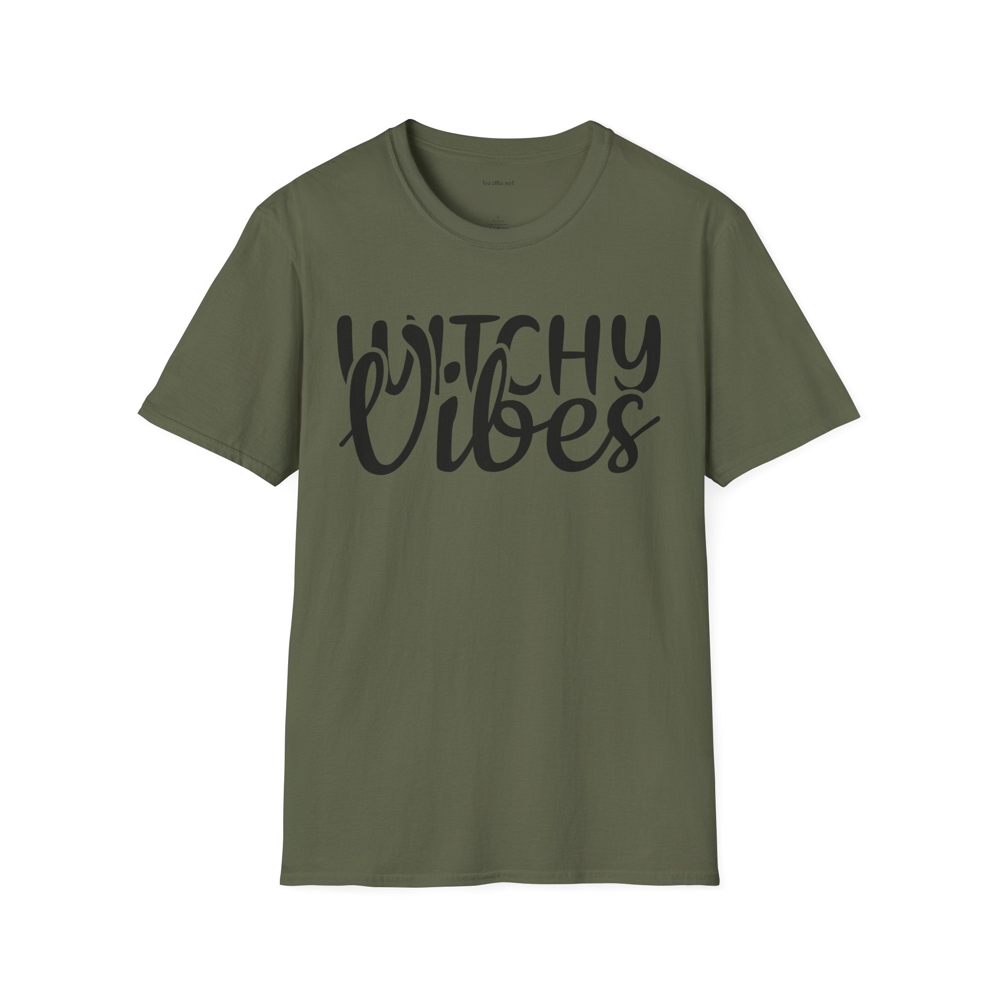 Witchy Vibes T-Shirt — Graphic Tee for Spooky, Mystical Style