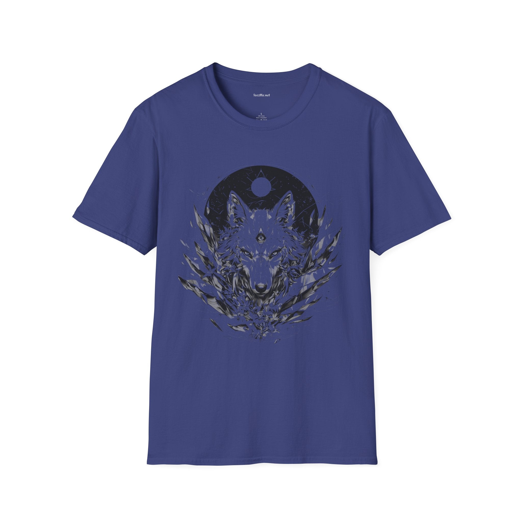 Wolf Spirit - Unisex Softstyle T-Shirt 100% Cotton Graphic