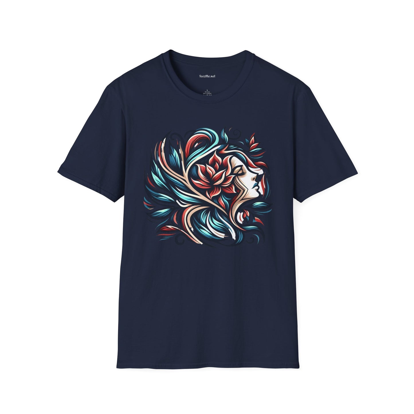 Transformation Woman 02 Unisex Softstyle T-Shirt 100% Cotton Graphic