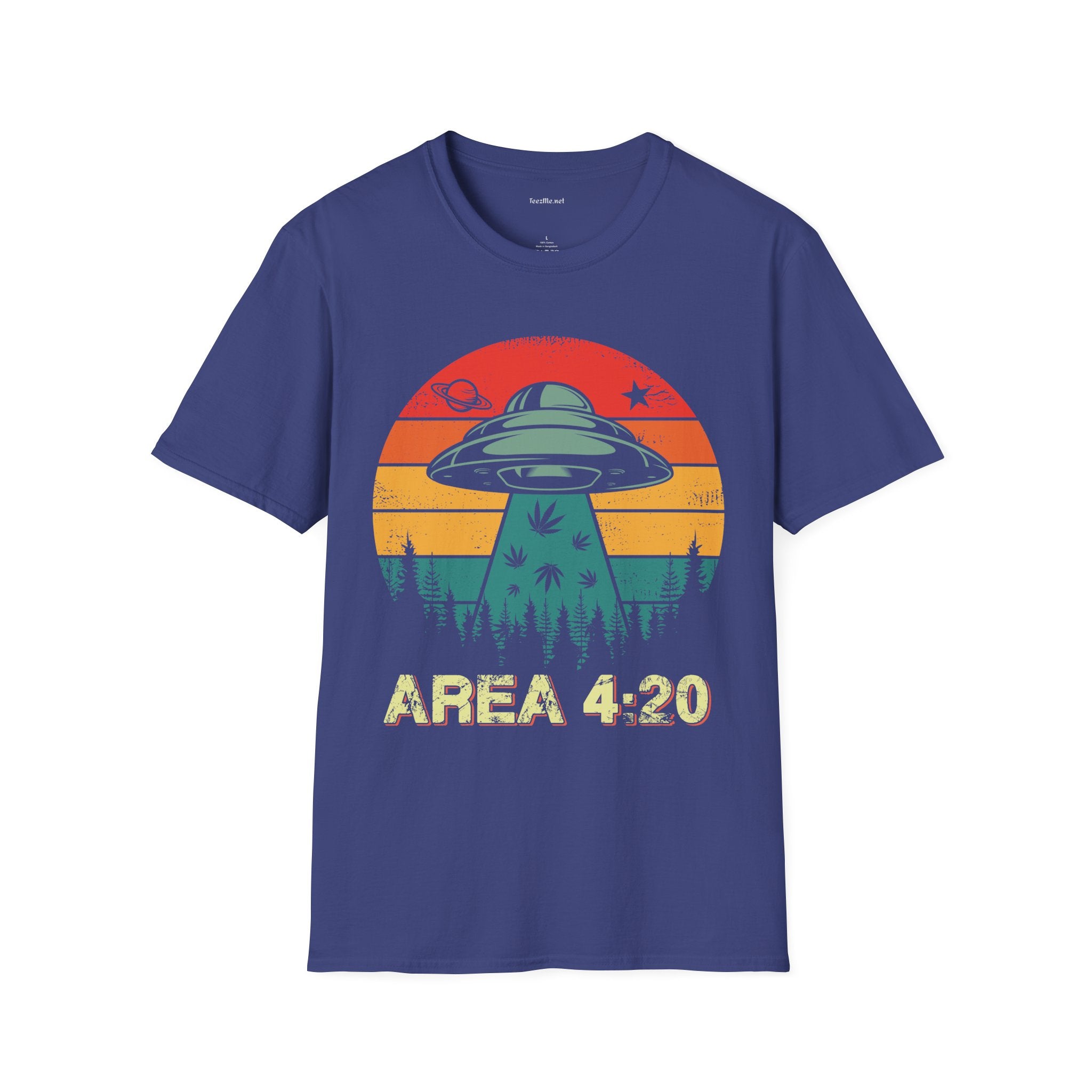 Area 420 Unisex Softstyle T-Shirt 100% Cotton Graphic