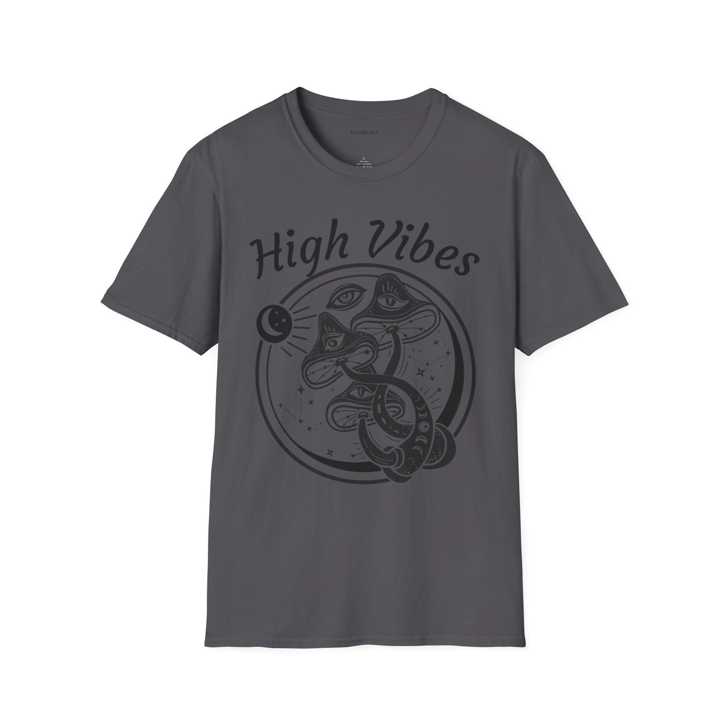 High Vibes Unisex Softstyle T-Shirt 100% Cotton Graphic