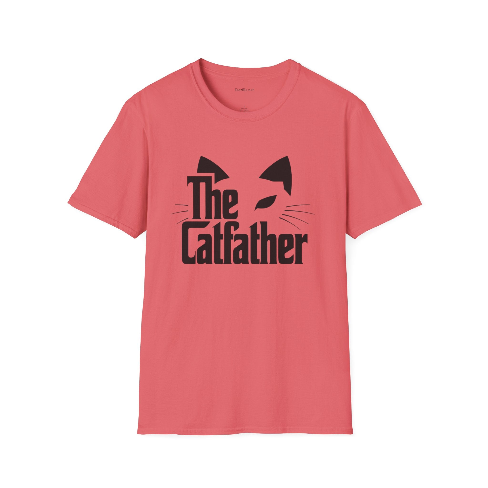 The Catfather 1 Unisex Softstyle T-Shirt 100% Cotton Graphic