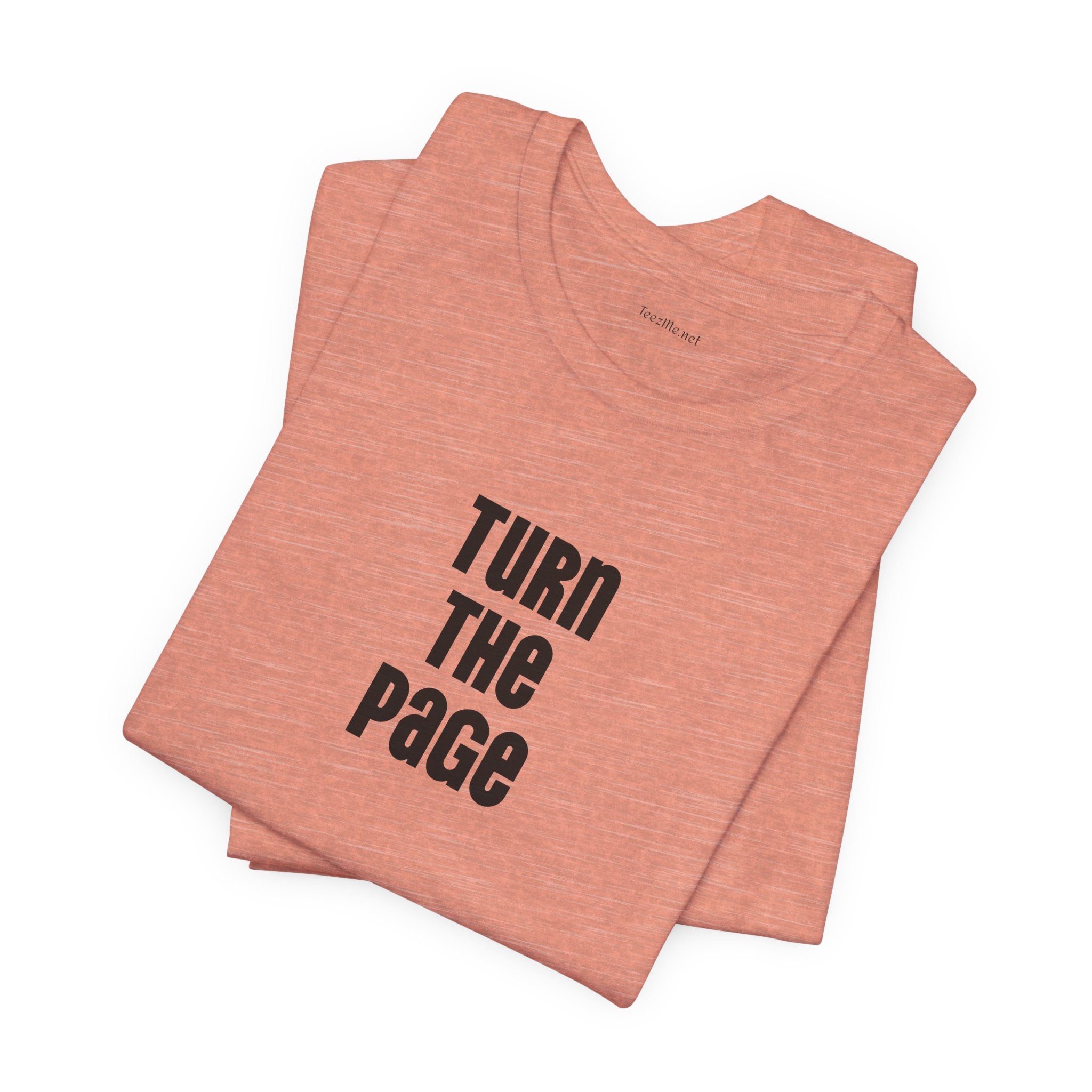 Turn the Page - Unisex Jersey Short Sleeve Tee