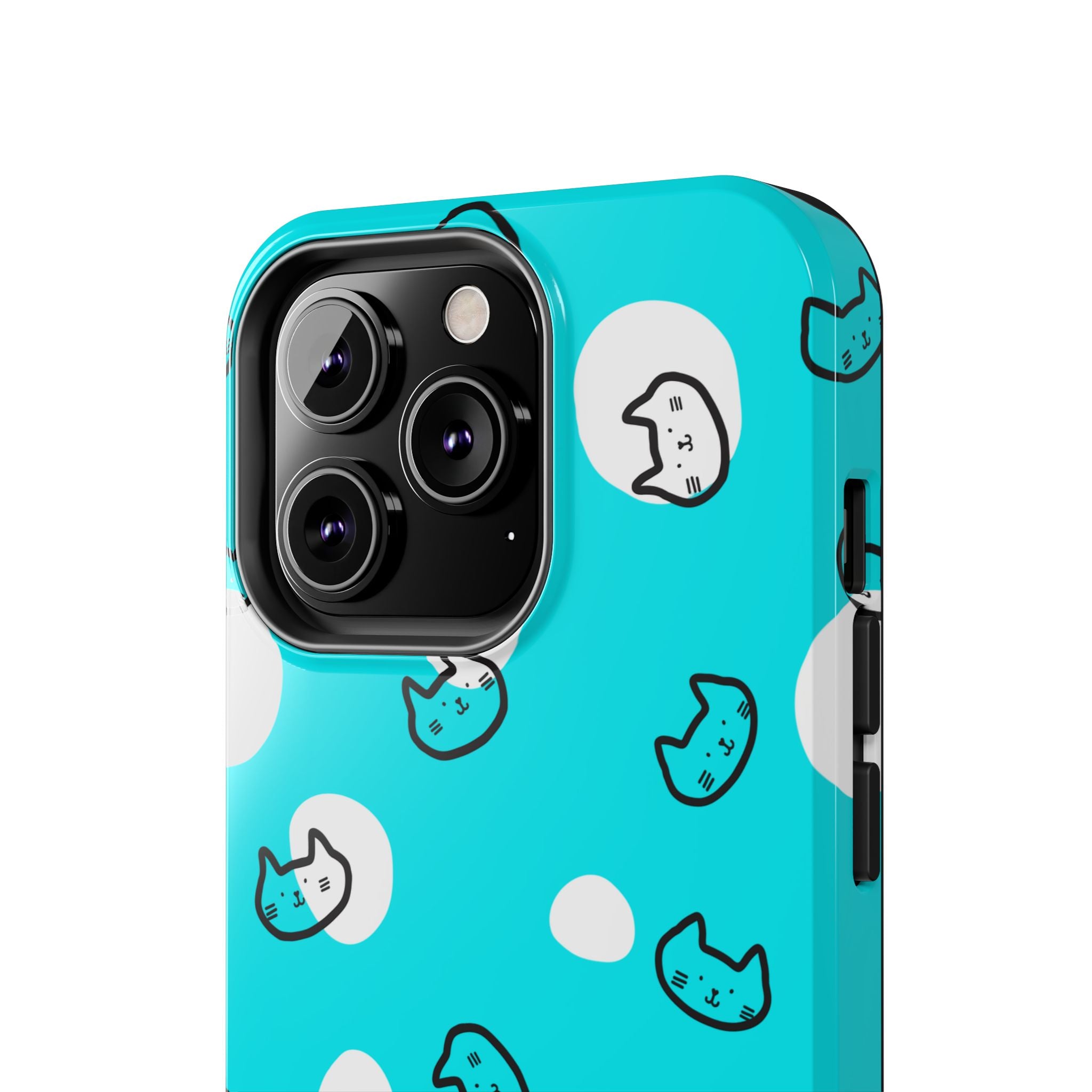 Cute Cat Pattern Cell Phone Case Tough Phone Cases