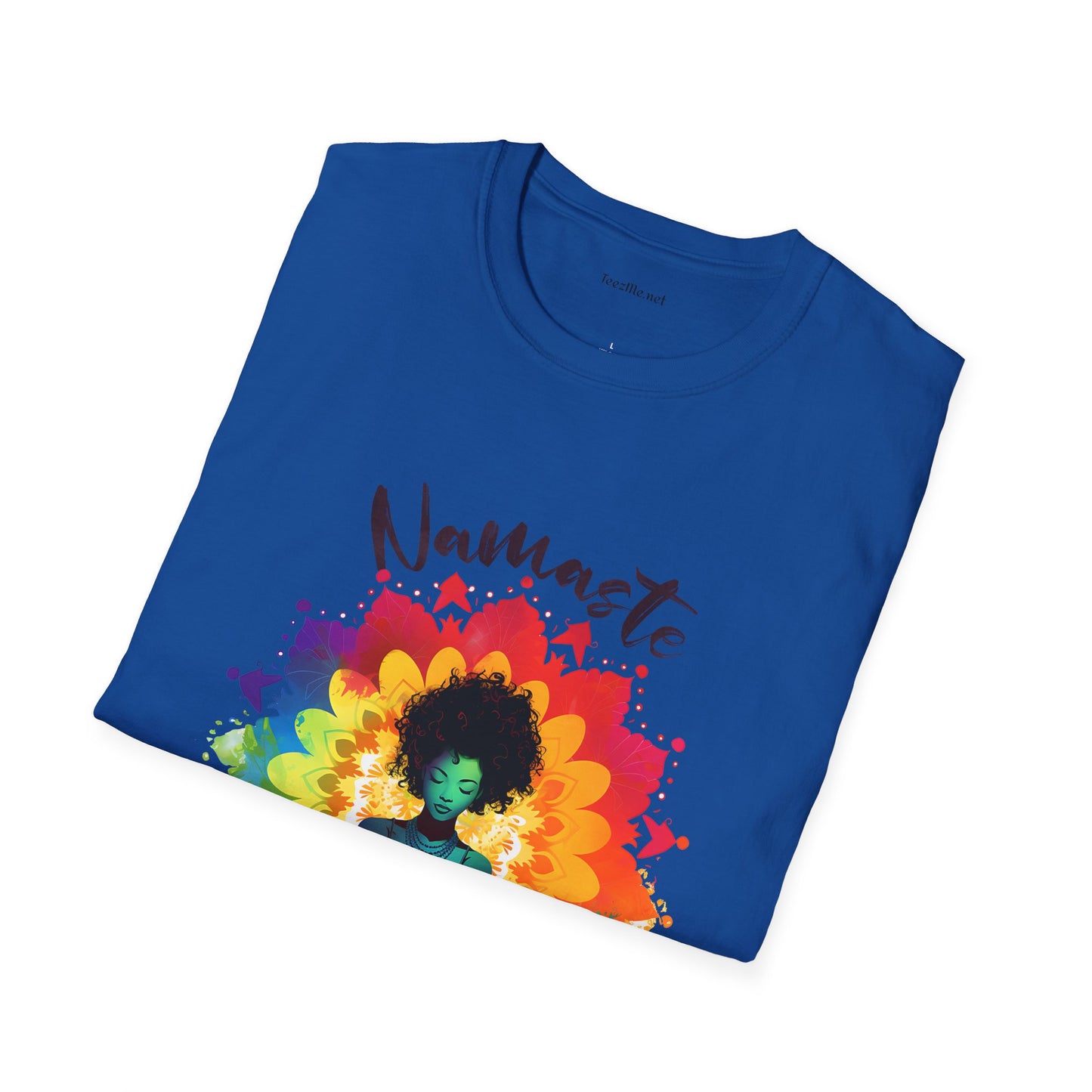 Namaste - Unisex Softstyle T-Shirt 100% Cotton Graphic