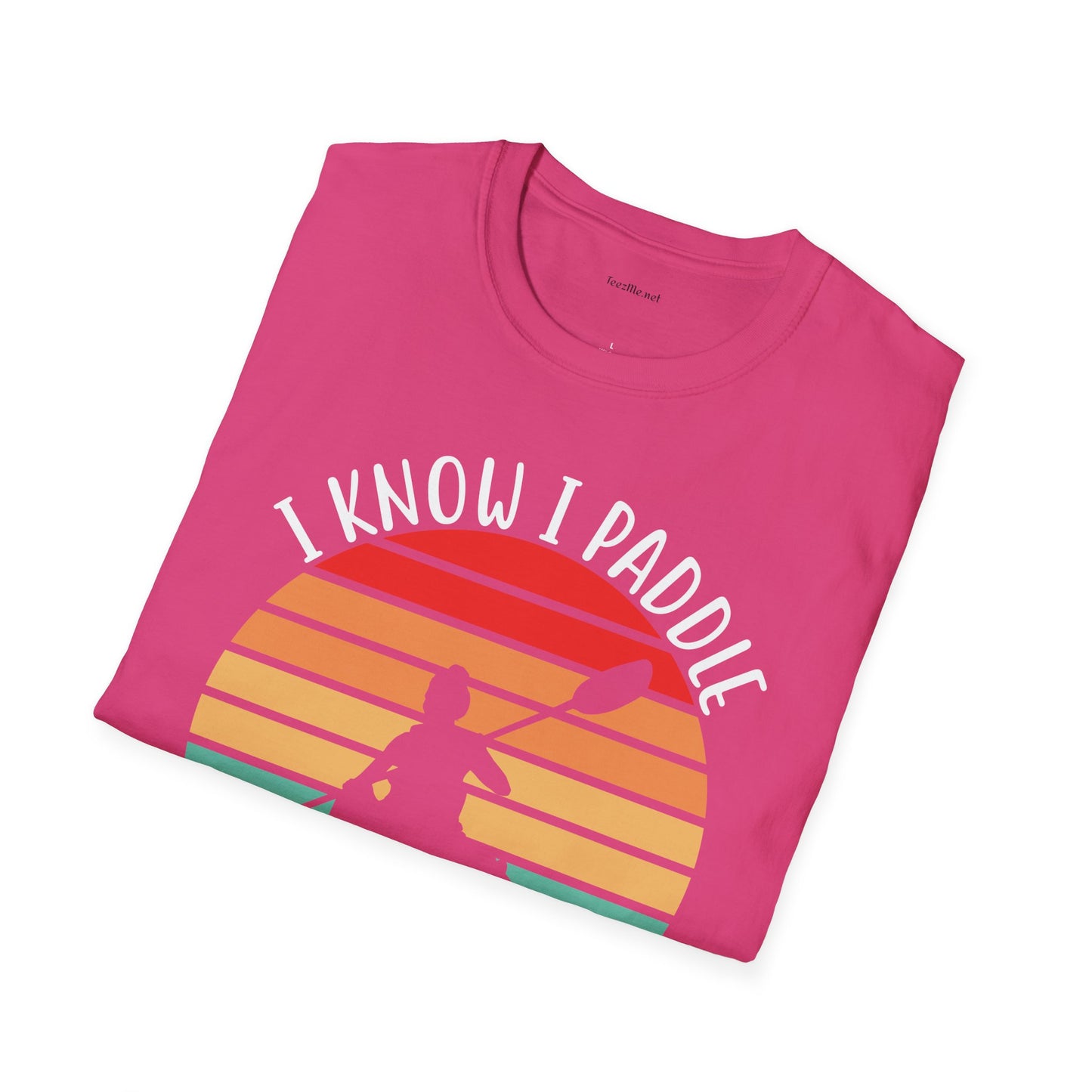 Paddle Like a Girl  - Unisex Softstyle T-Shirt 100% Cotton Graphic
