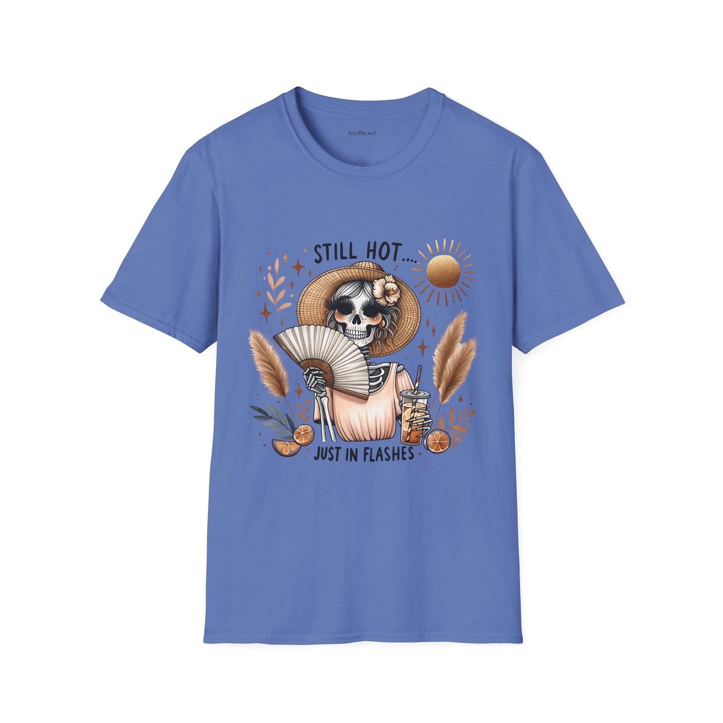 Still Hot Just In Flashes Unisex Soft Style T-Shirt 100% Cotton Graphic