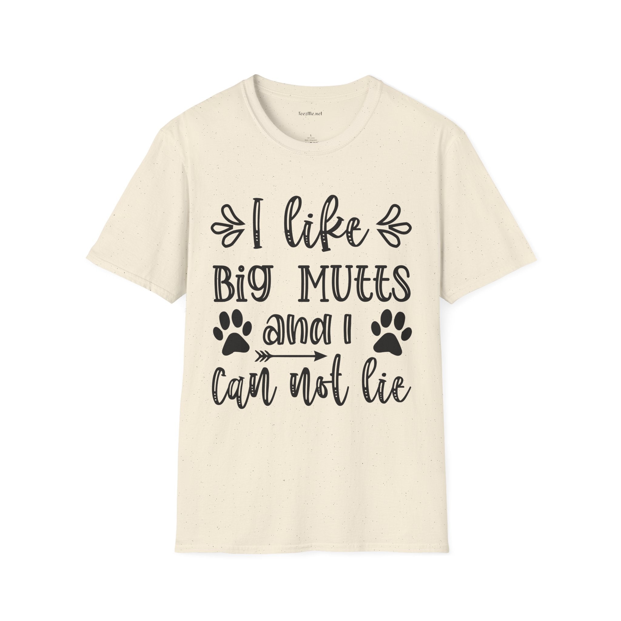 I Like Big Mutts And I Can Not Lie T-Shirt — Funny Dog Lover Tee
