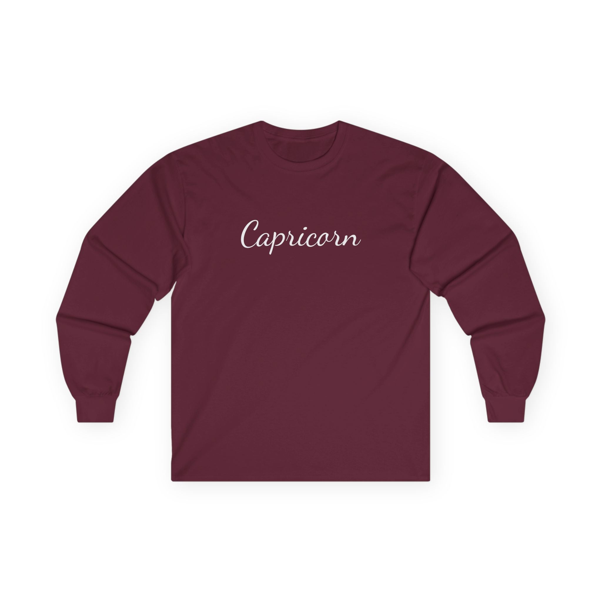 Capricorn - Unisex Ultra Cotton Long Sleeve Tee #zodiac #tarot