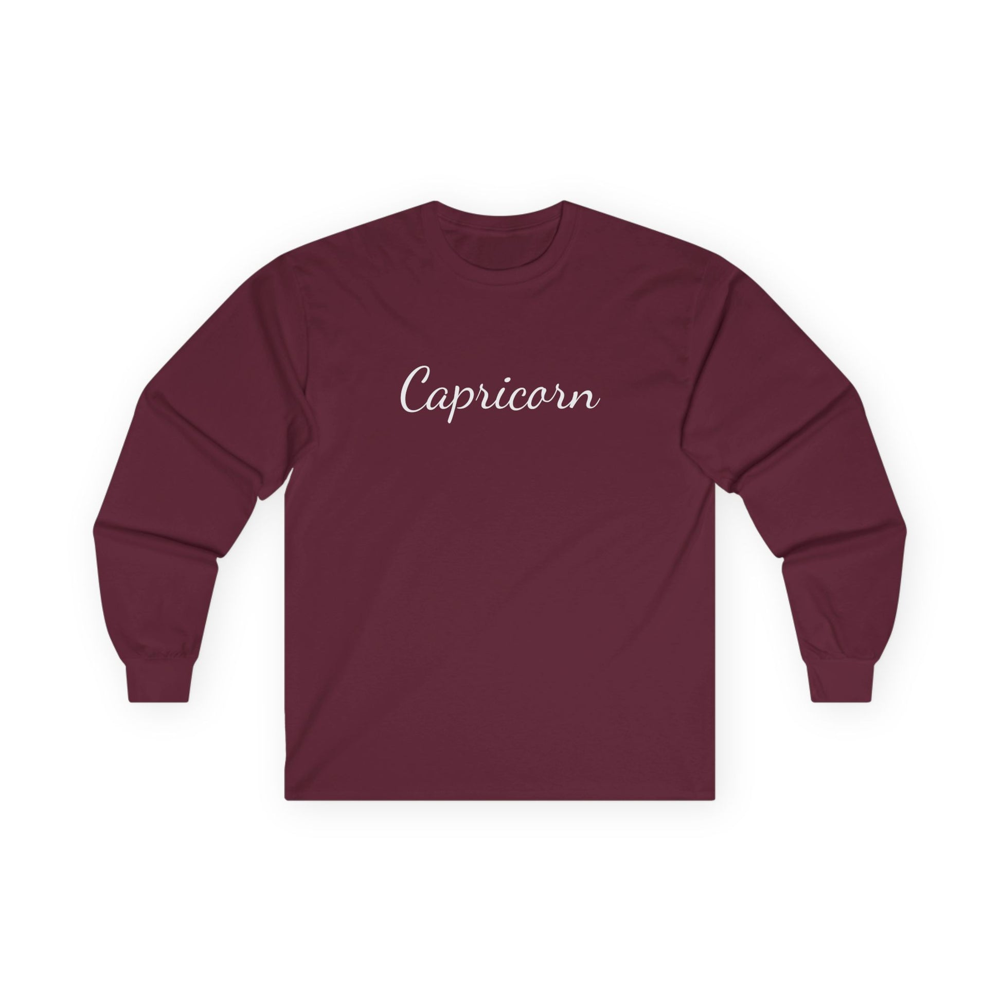 Capricorn - Unisex Ultra Cotton Long Sleeve Tee #zodiac #tarot