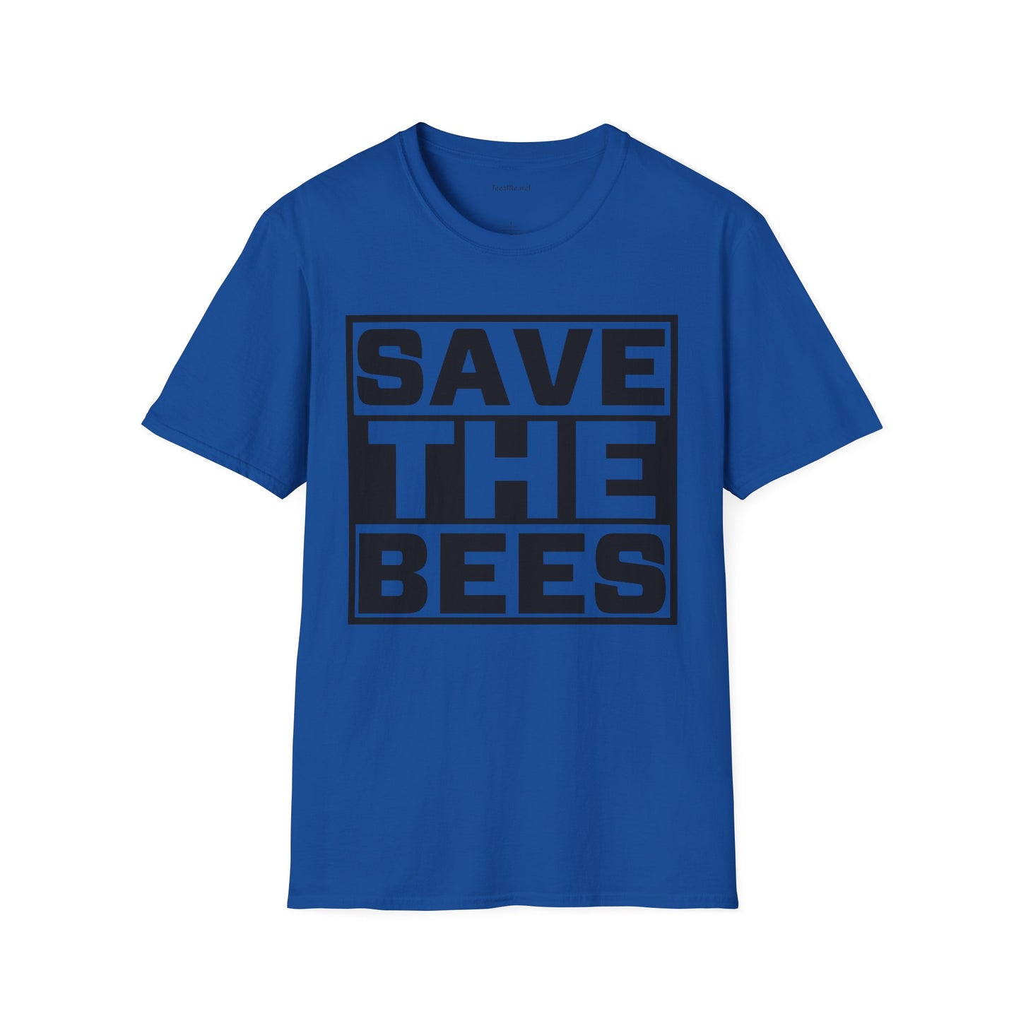 Save The Bees 02 Unisex Soft Style T-Shirt 100% Cotton Graphic