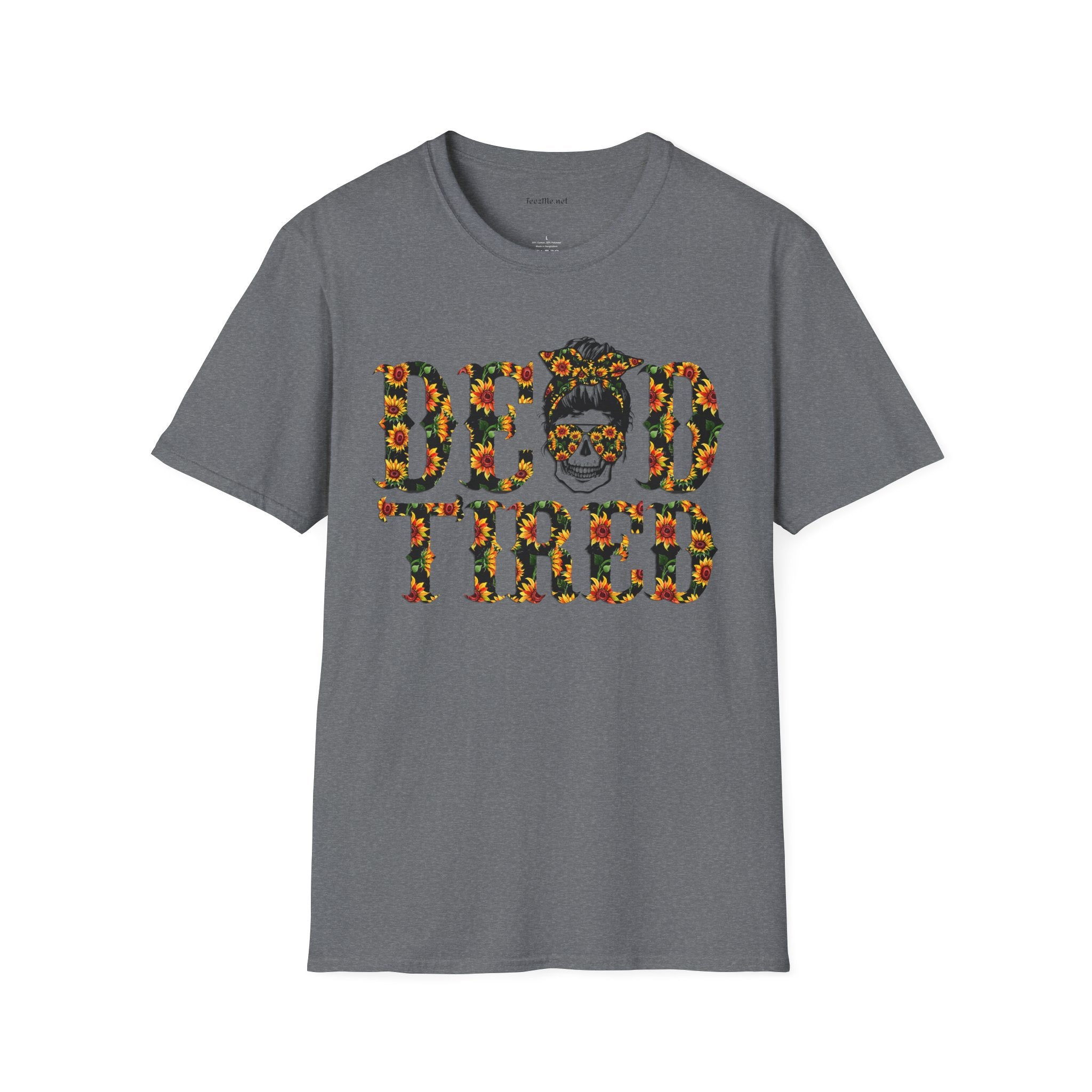 Dead Tired Mom Unisex SoftStyle T-Shirt 100% Cotton