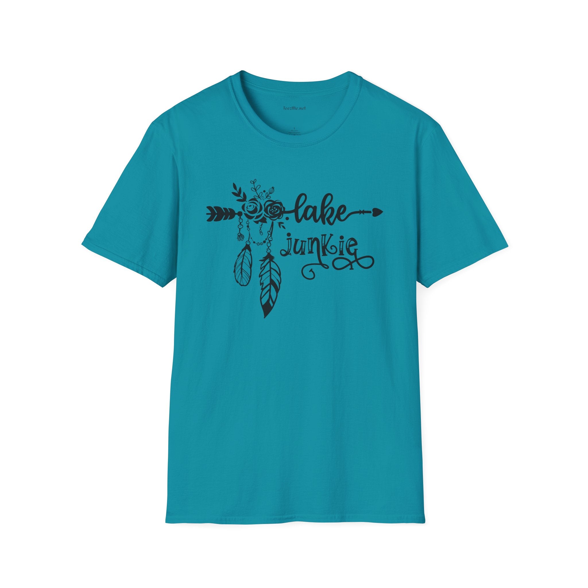Lake Junkie Unisex Softstyle T-Shirt 100% Cotton Graphic