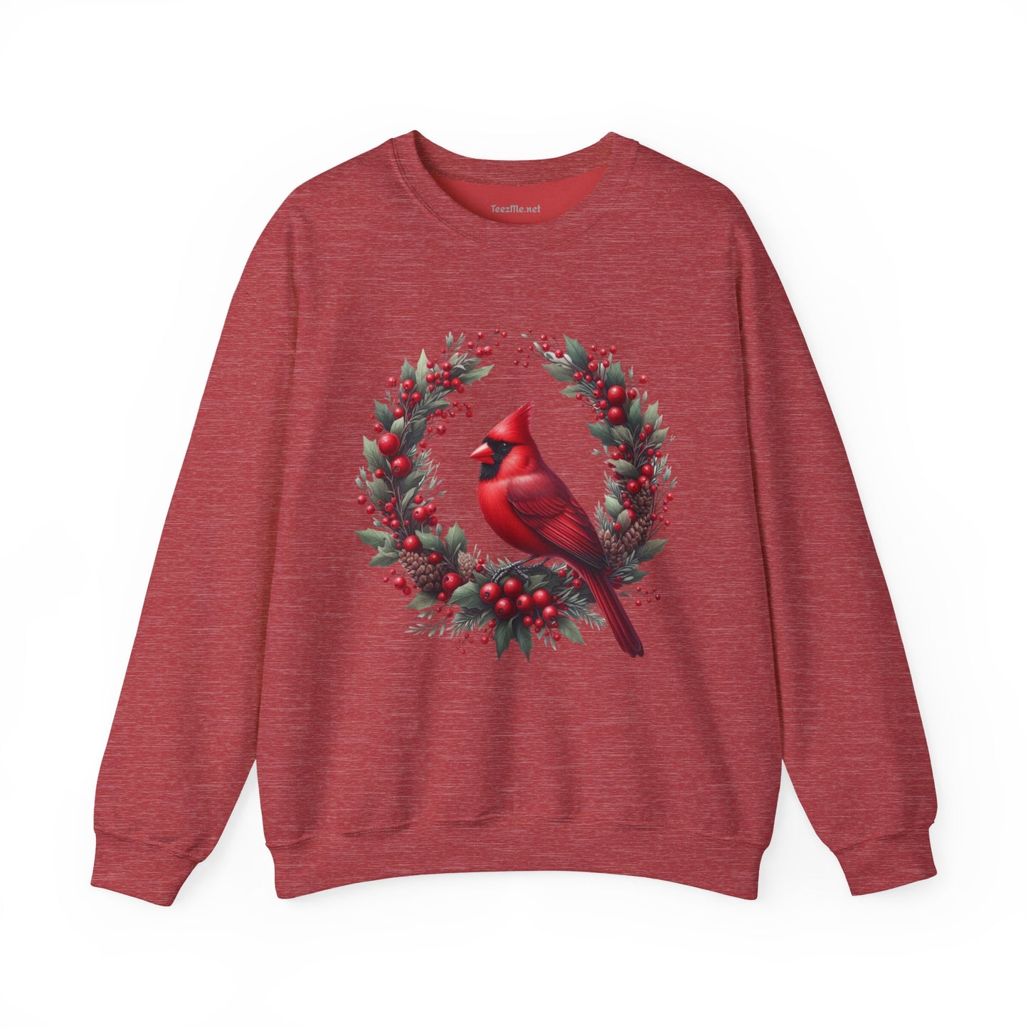 Christmas Cardinal Unisex Heavy Blend™ Crewneck Sweatshirt