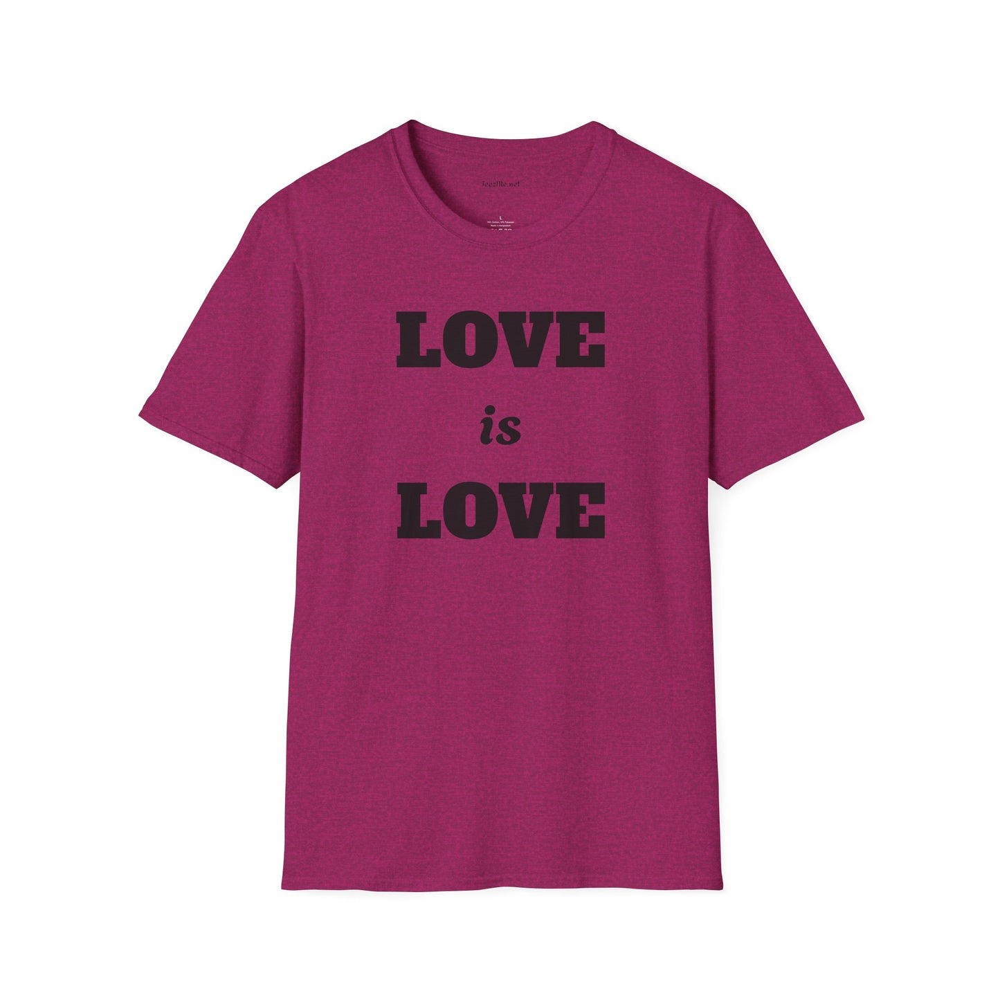 Love is Love - Unisex Softstyle T-Shirt 100% Cotton Graphic