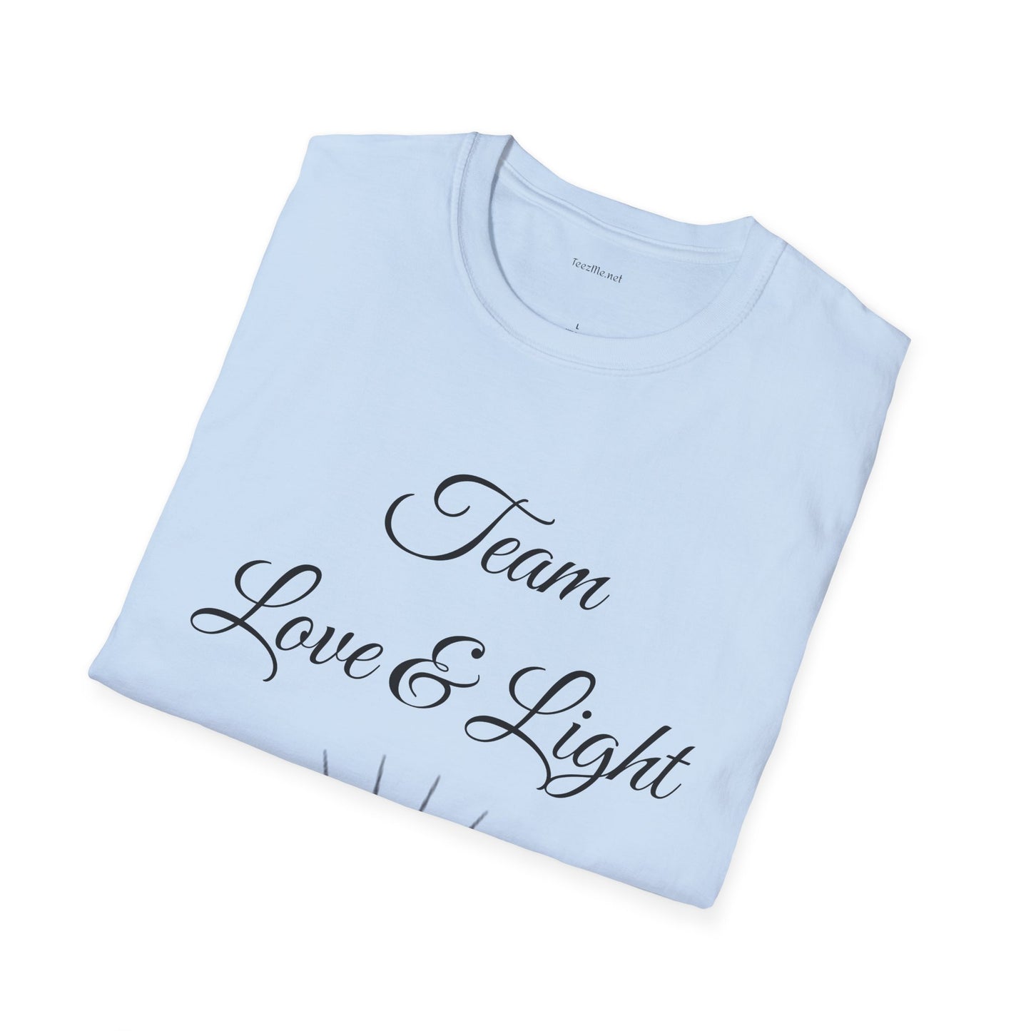 Team Love & Light - Unisex Softstyle T-Shirt 100% Cotton Graphic