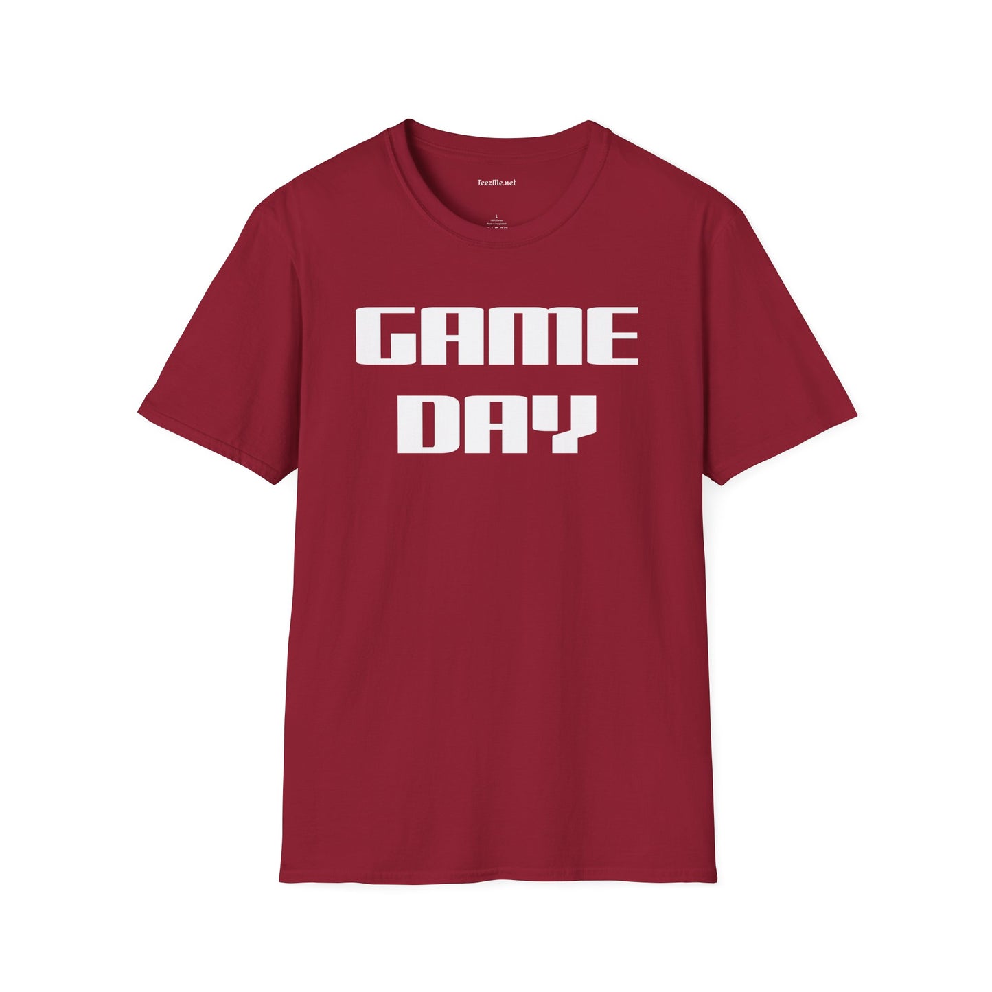 Game Day Unisex Softstyle T-Shirt 100% Cotton Graphic