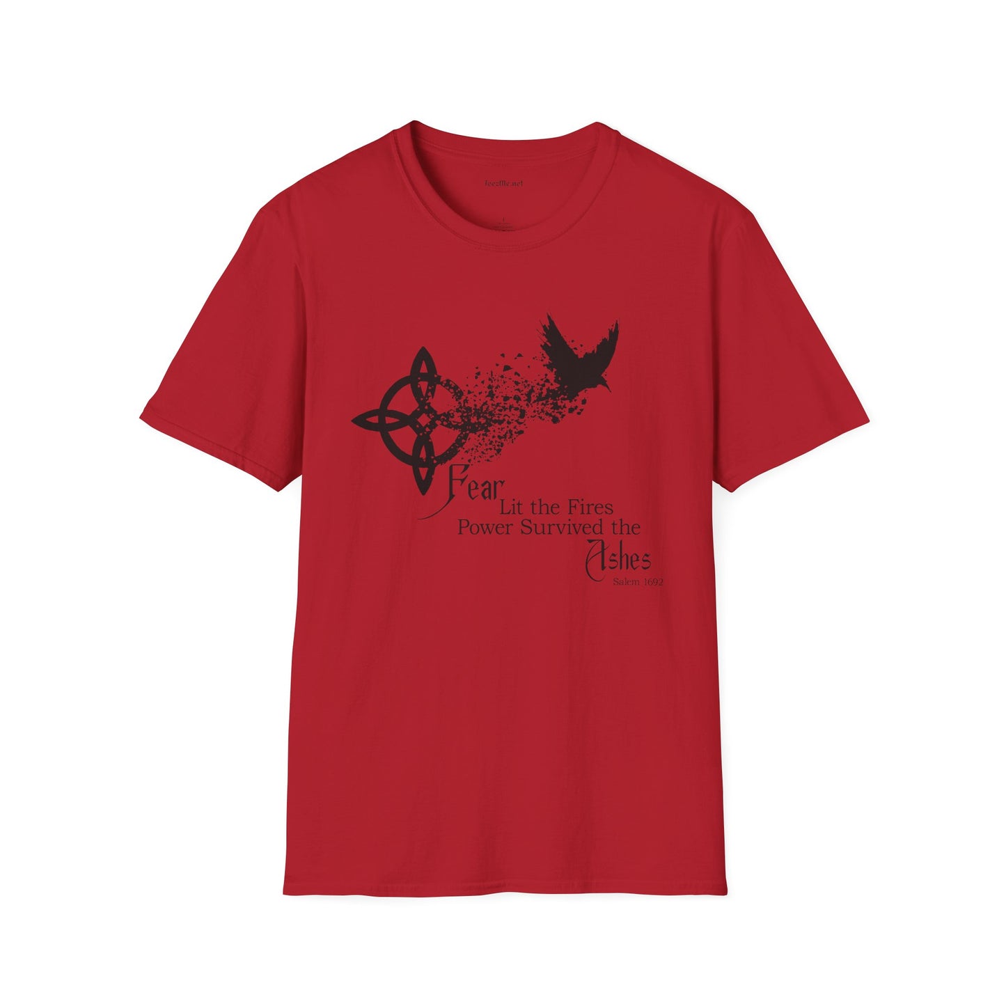 Fear Lit the Fires Unisex SoftStyle T-Shirt 100% Cotton Graphic