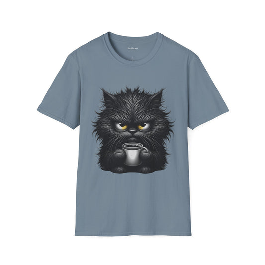 Adorable Grumpy Cat 01 Unisex SoftStyle T-Shirt 100% Cotton Graphic