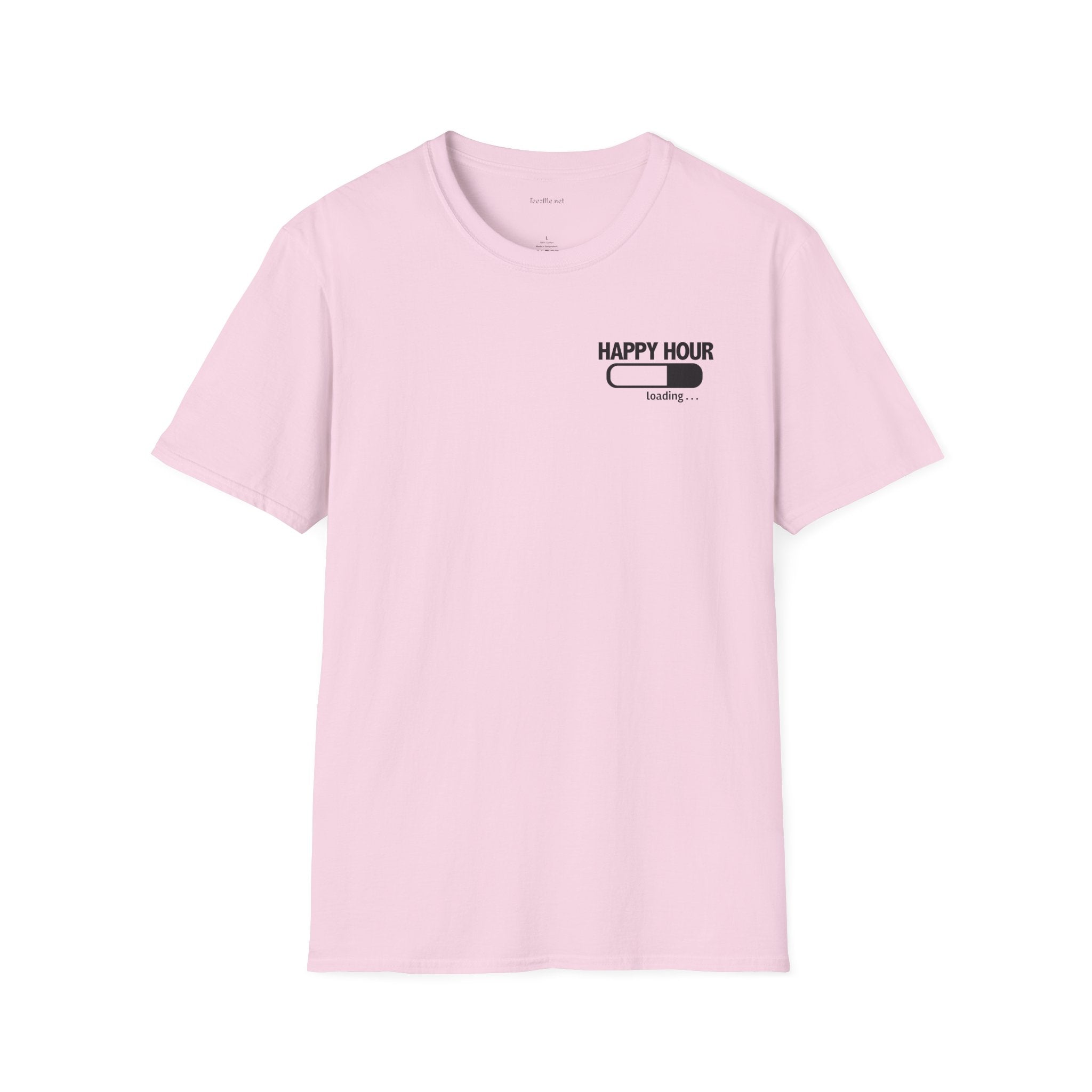 Happy Hour - Unisex Softstyle T-Shirt 100% Cotton Graphic