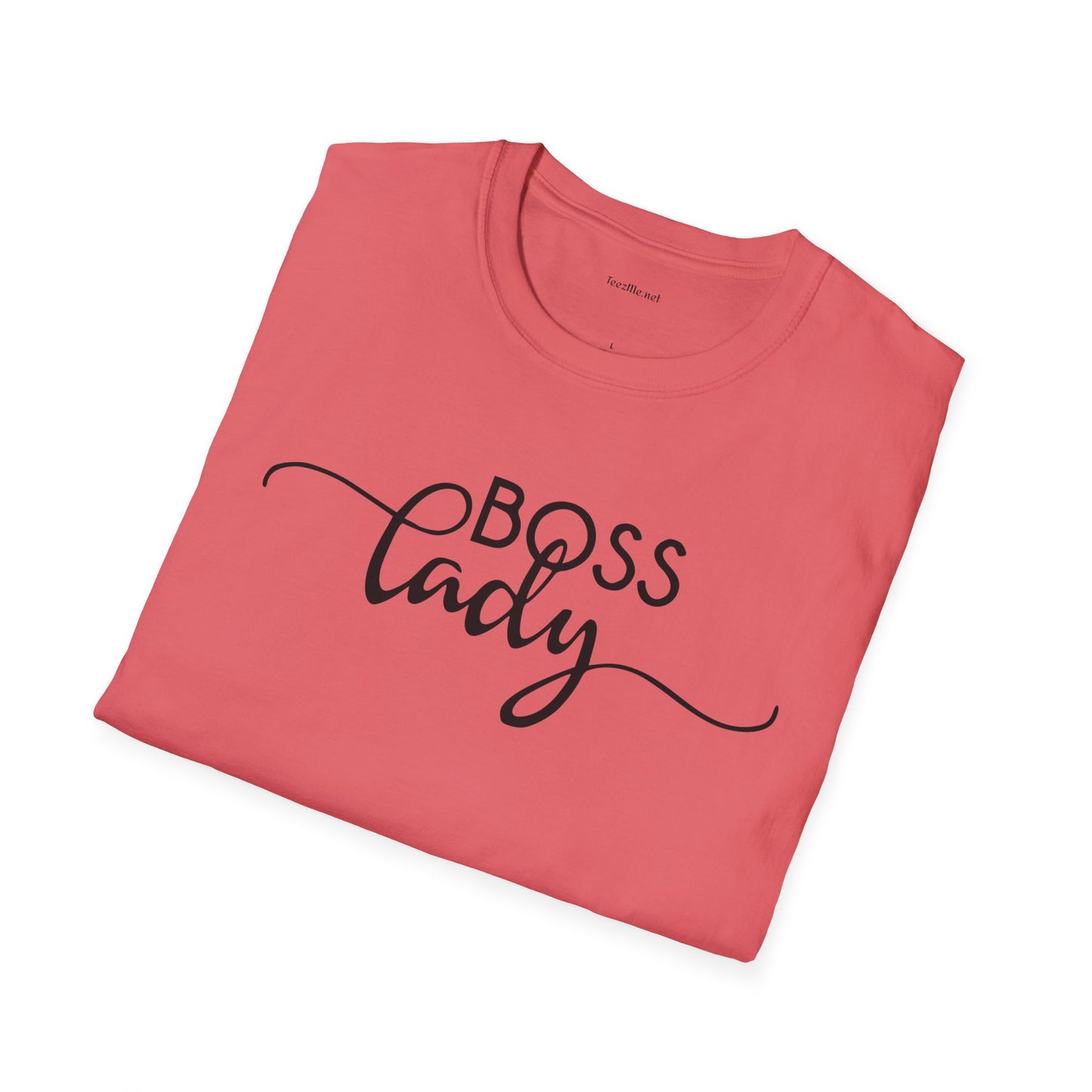 Boss Lady - Unisex Softstyle T-Shirt 100% Cotton Graphic