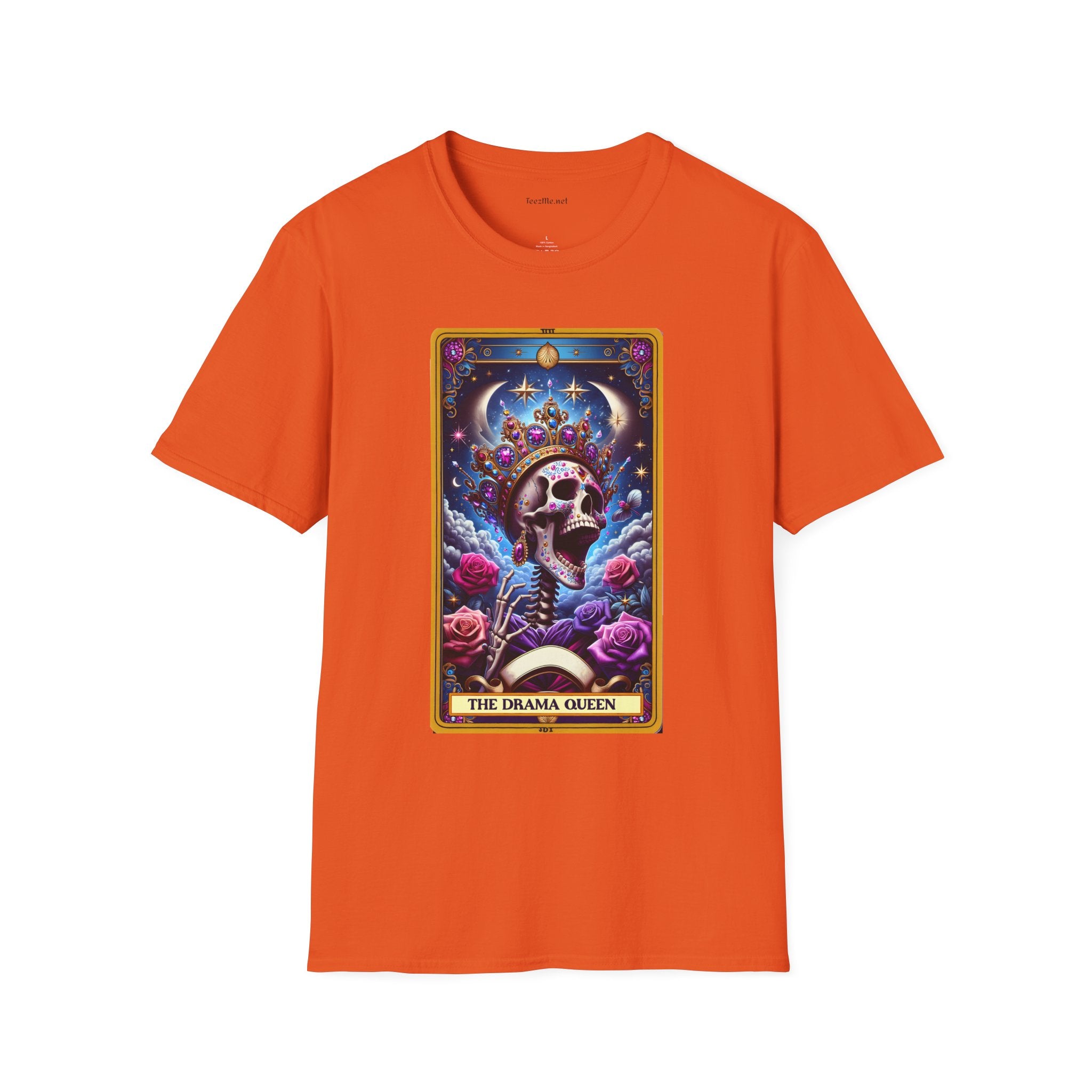 The Drama Queen Unisex Softstyle T-Shirt 100% Cotton  #tarot