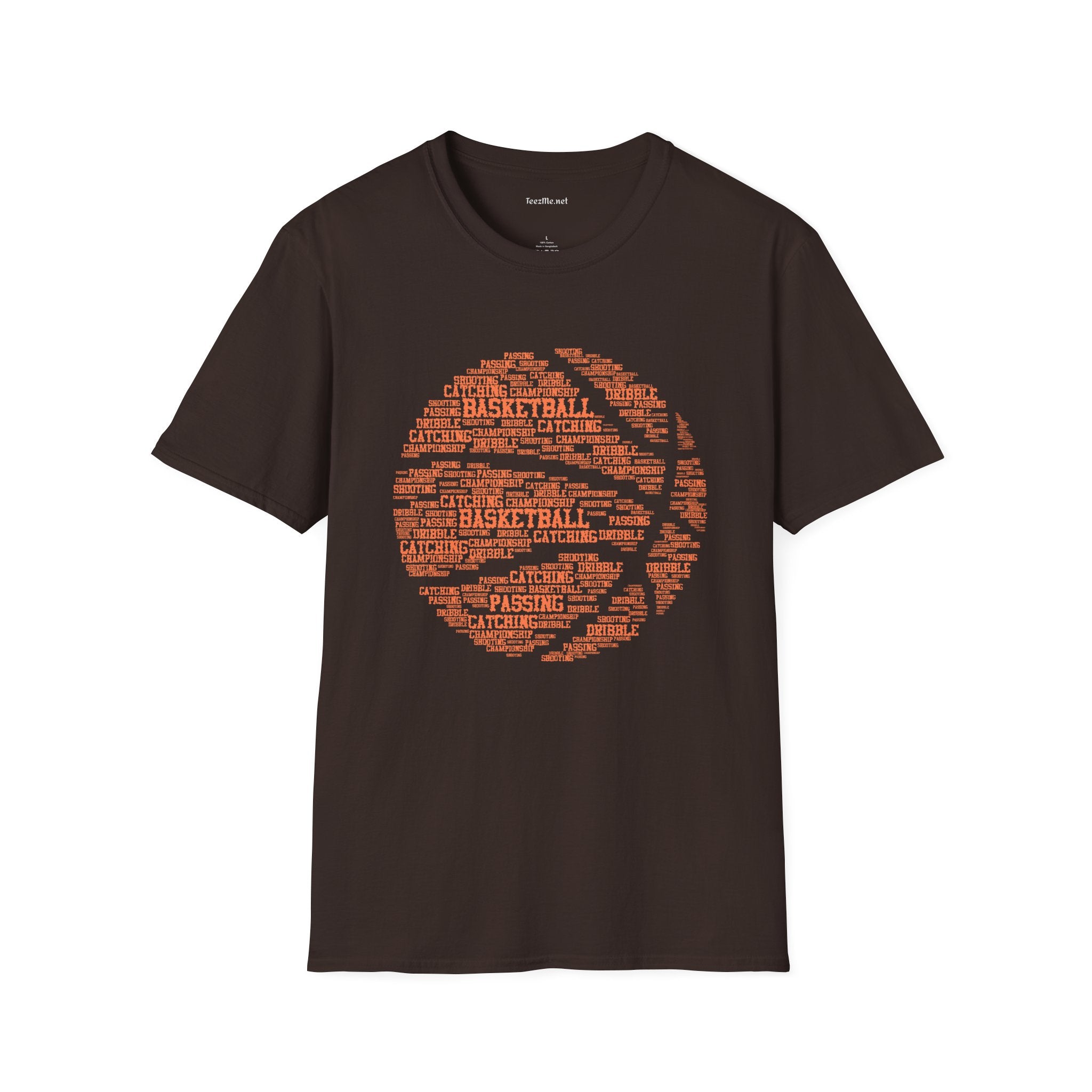 Basketball 01 Unisex SoftStyle T-Shirt 100% Cotton