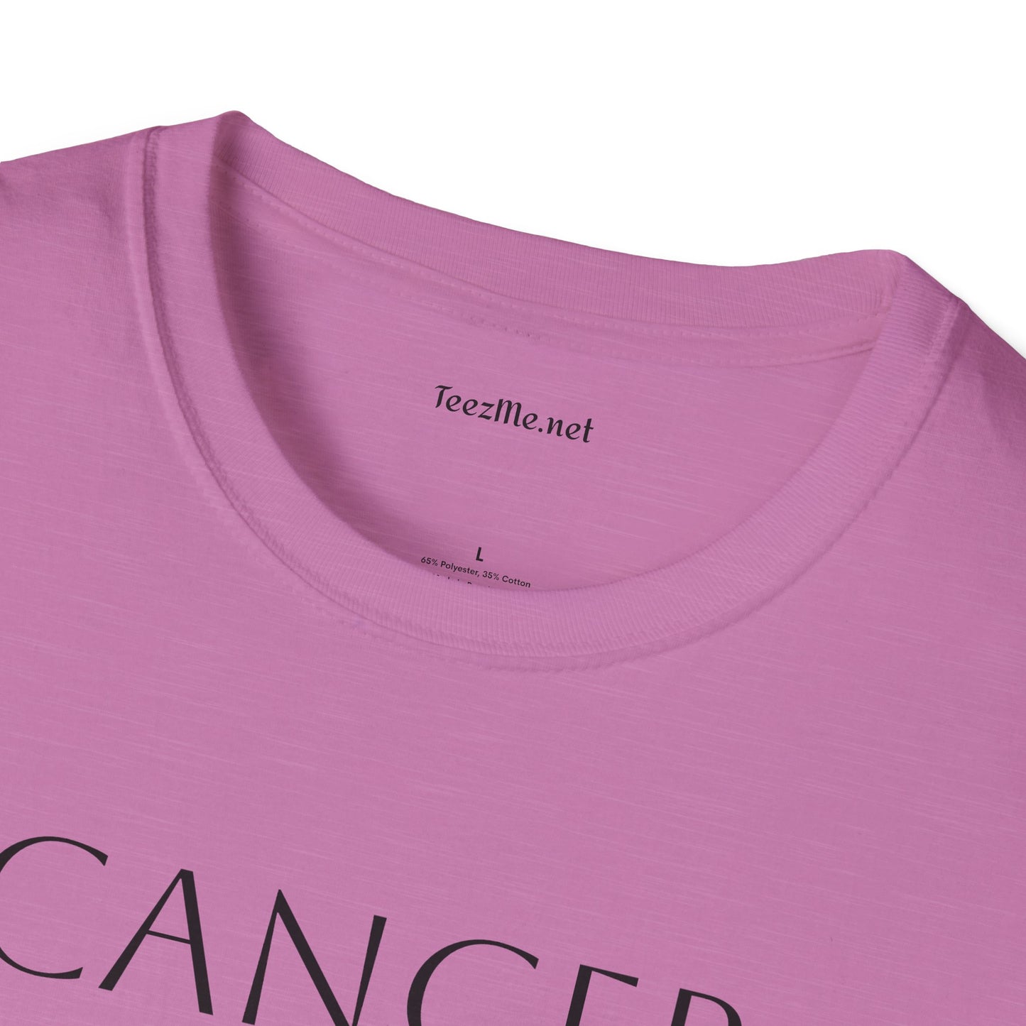 CANCER - Unisex Softstyle T-Shirt 100% Cotton Graphic