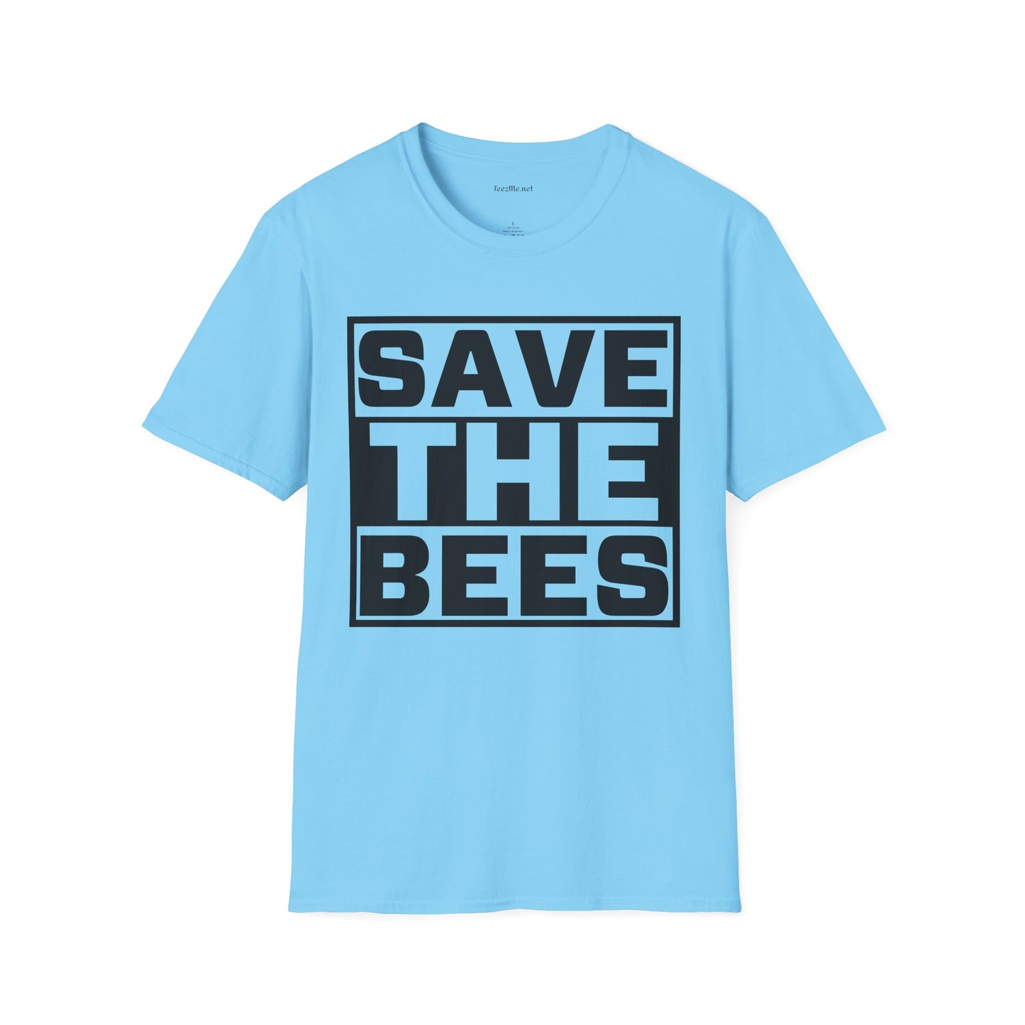 Save The Bees 02 Unisex Soft Style T-Shirt 100% Cotton Graphic