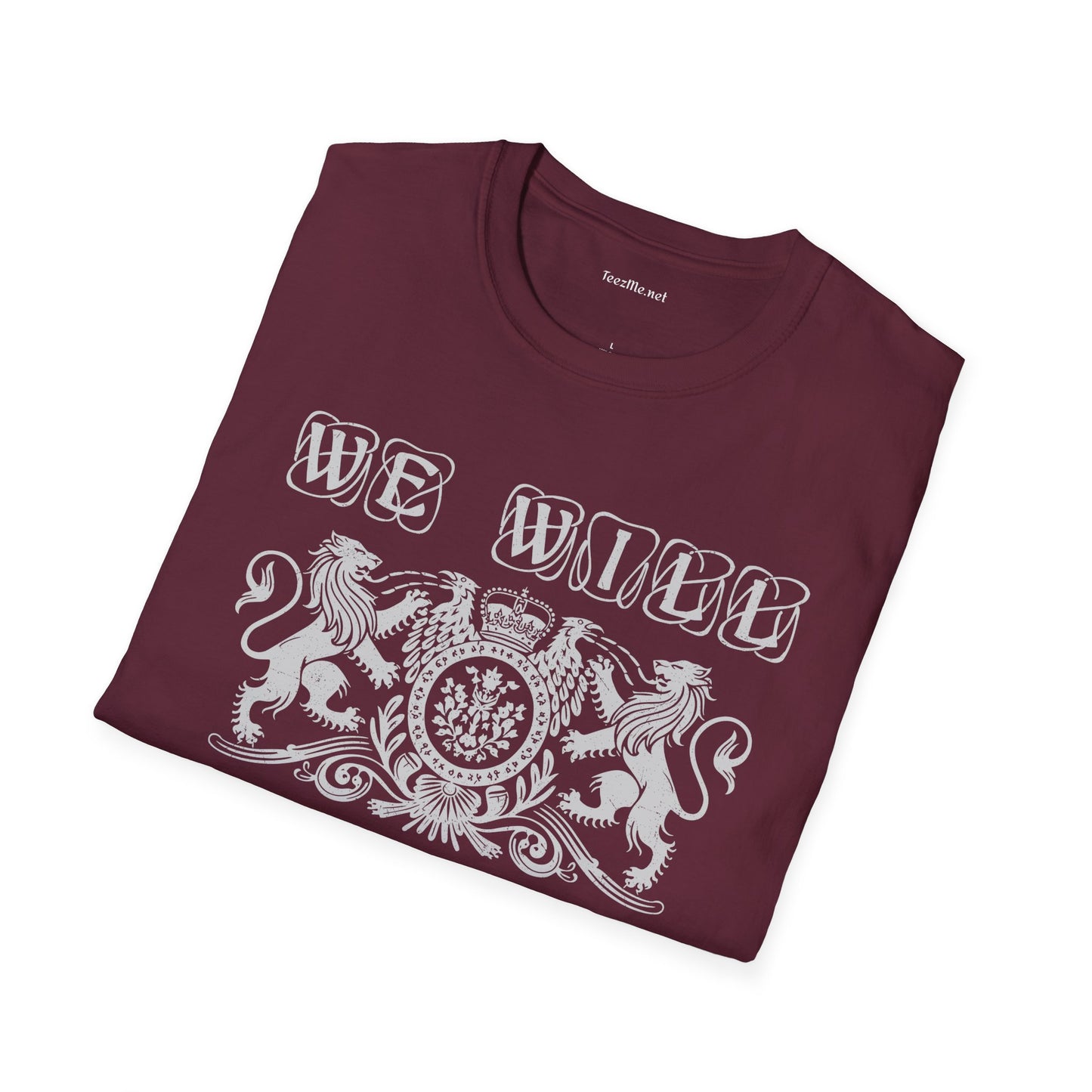 We Will Rock You Unisex SoftStyle T-Shirt 100% Cotton Graphic Music