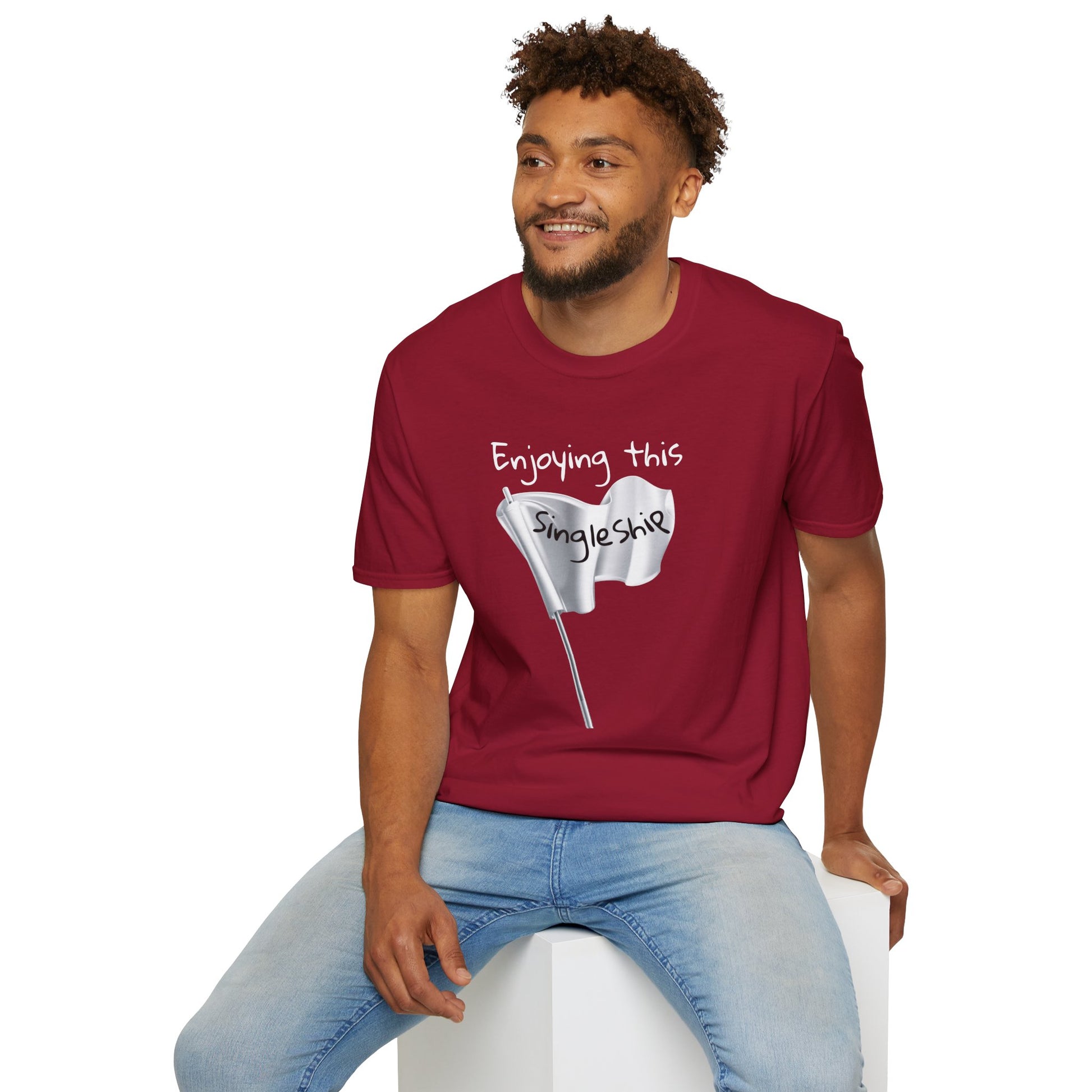Enjoying this SingleShip- Unisex Softstyle T-Shirt 100% Cotton Graphic
