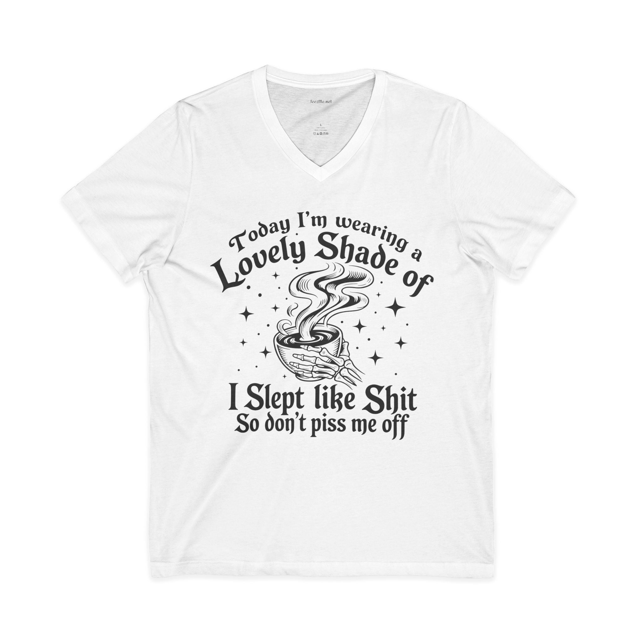 A Lovely Shade 01 Unisex Jersey Short Sleeve V-Neck Tee
