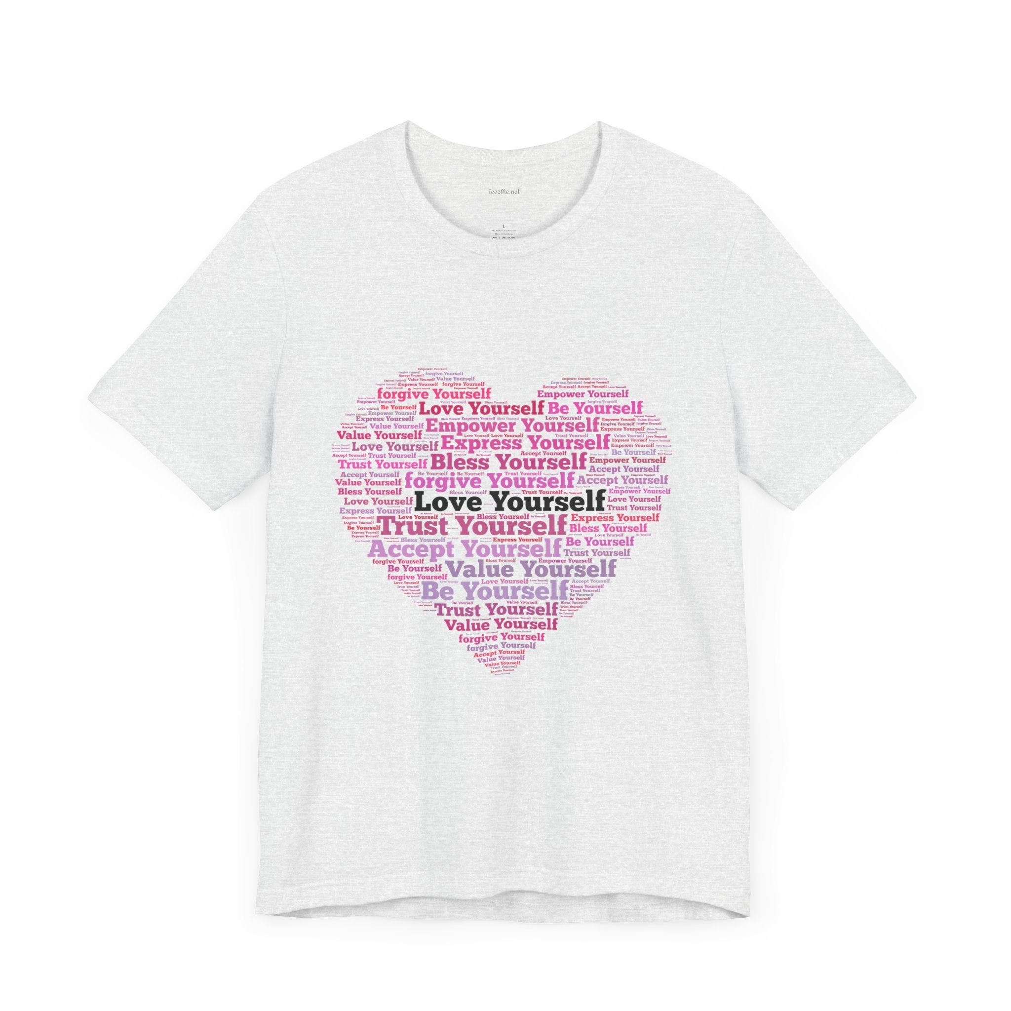 Love - Trust - Accept Yourself- Unisex Jersey Short Sleeve Tee