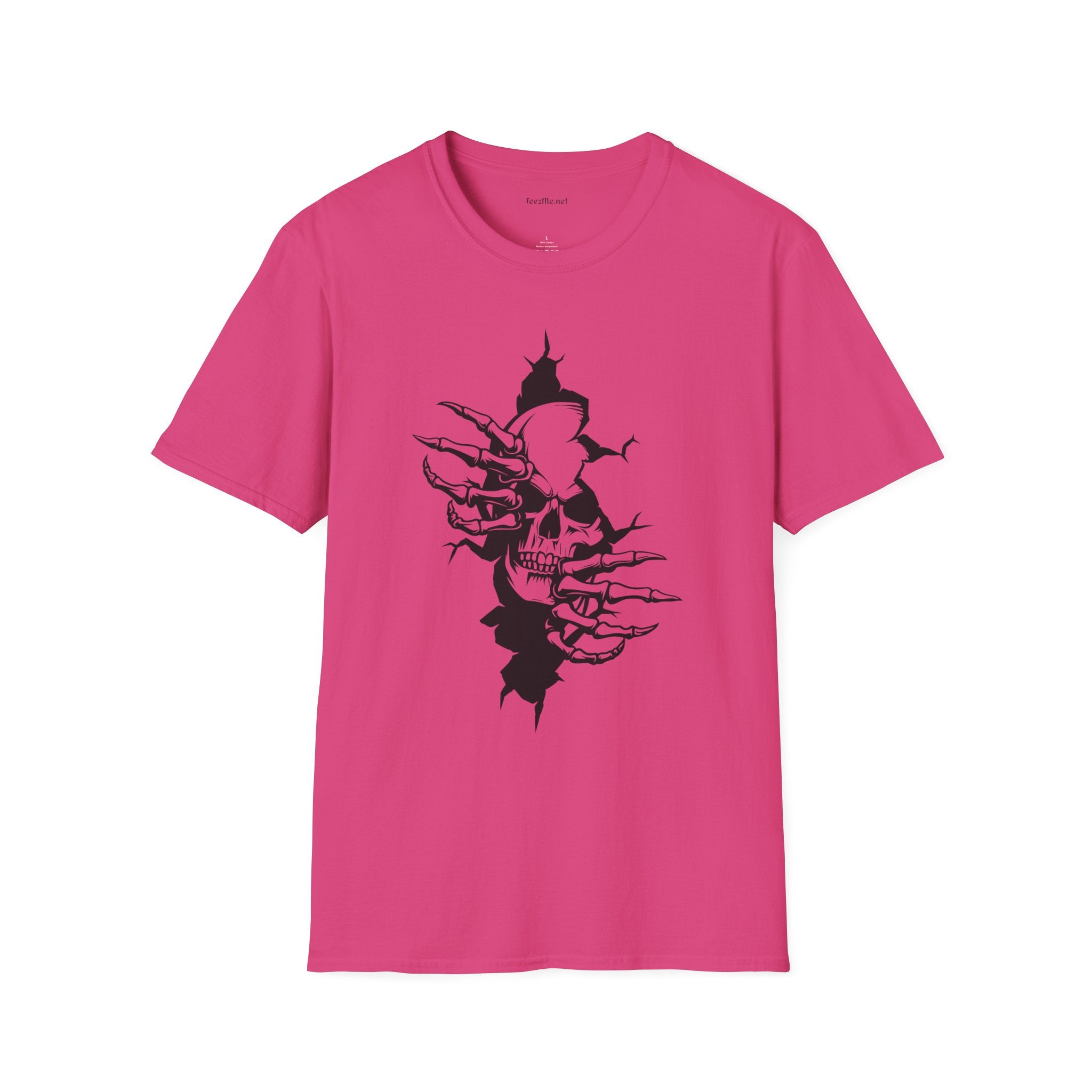 Skull in the Wall Unisex Softstyle T-Shirt 100% Cotton