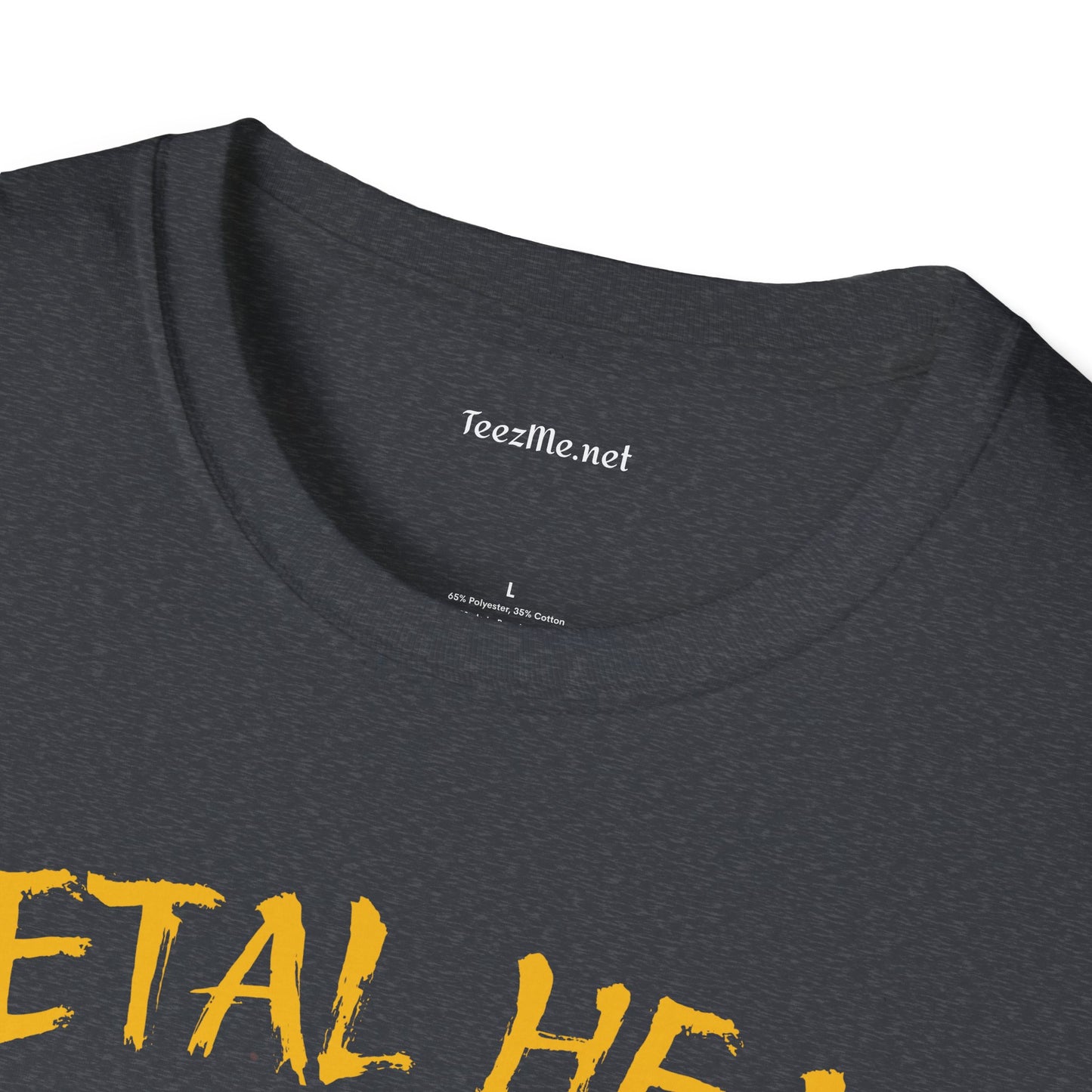 Metal Head - Unisex Softstyle T-Shirt 100% Cotton Graphic