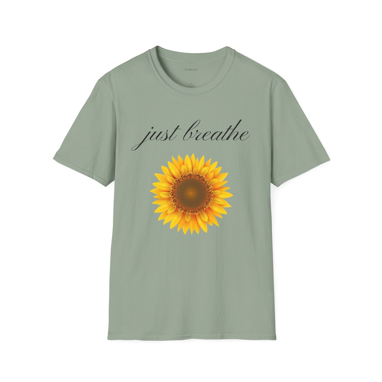 Just breathe - Unisex Softstyle T-Shirt 100% Cotton Graphic