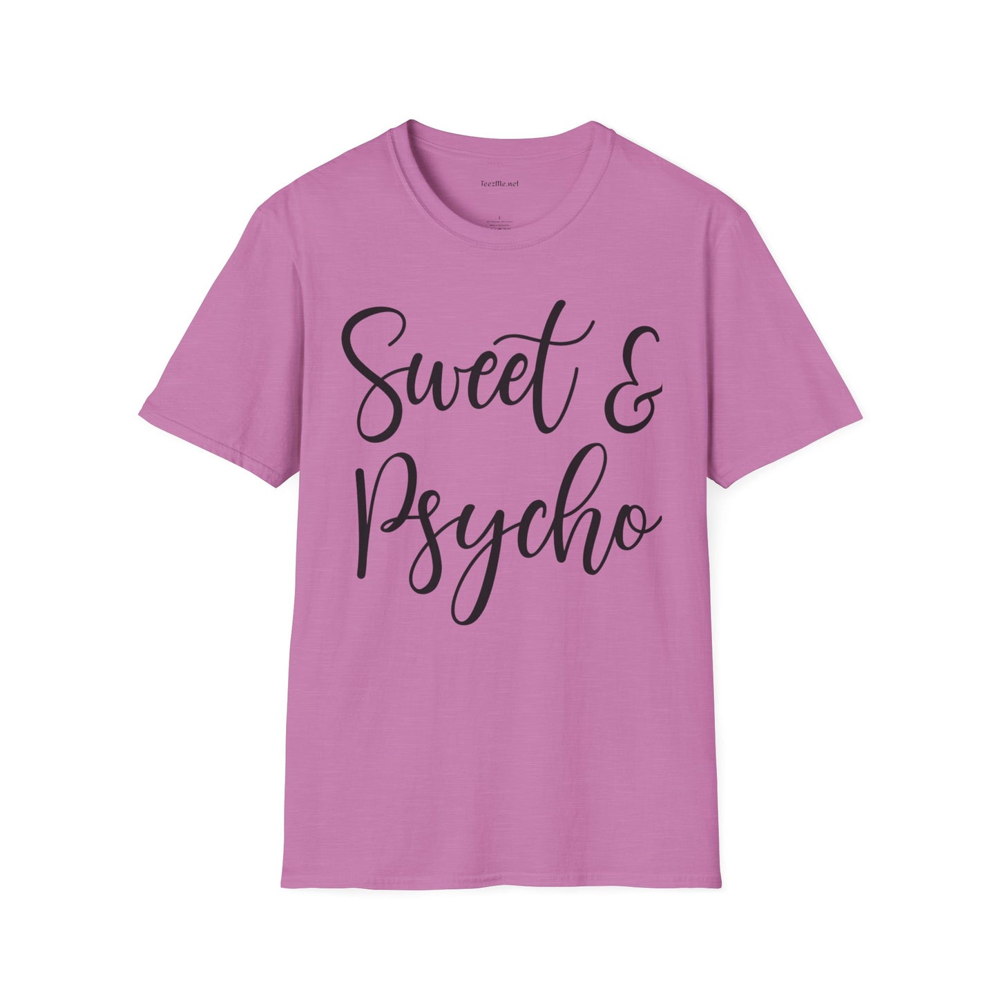 Sweet & Psycho Unisex Softstyle T-Shirt 100% Cotton