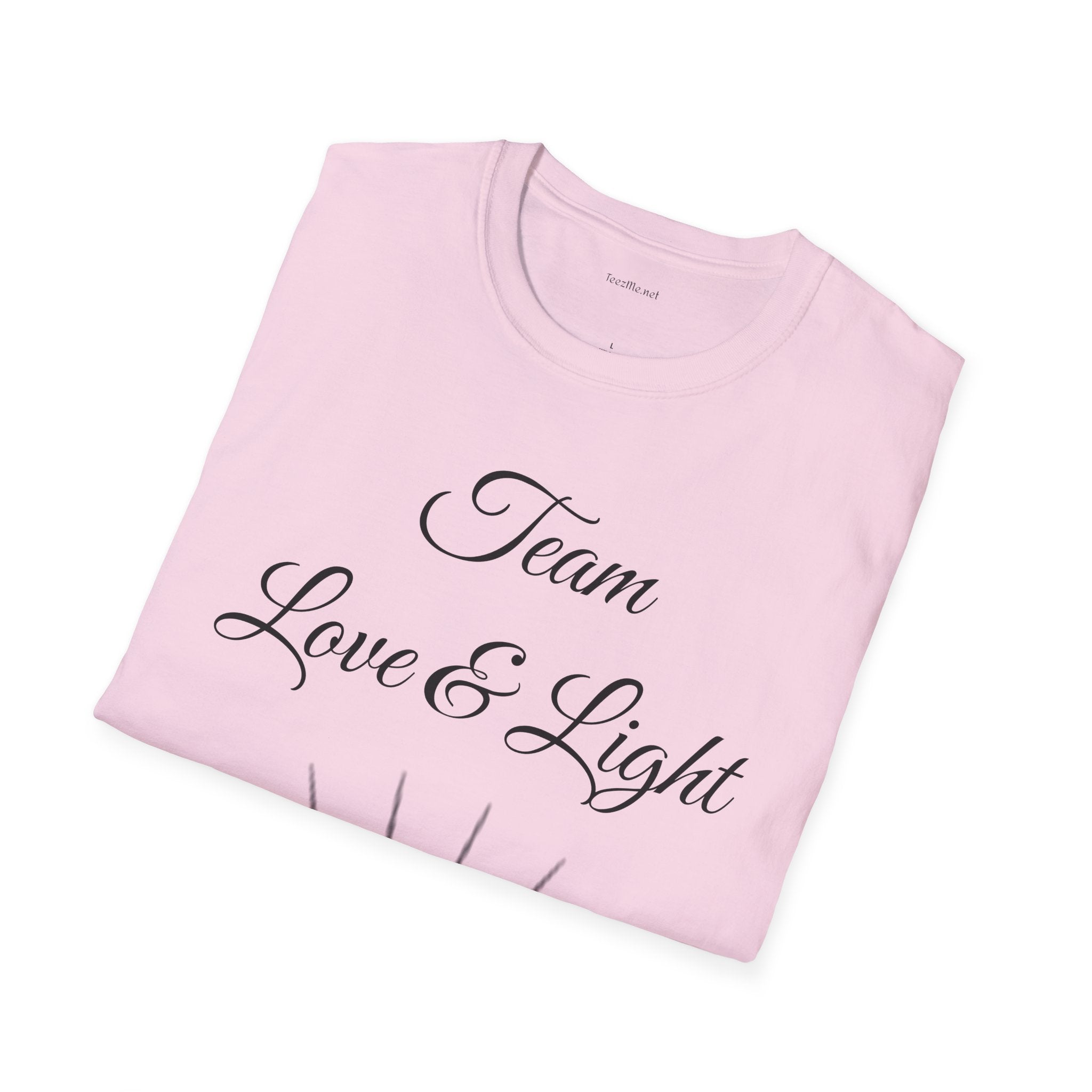 Team Love & Light - Unisex Softstyle T-Shirt 100% Cotton Graphic