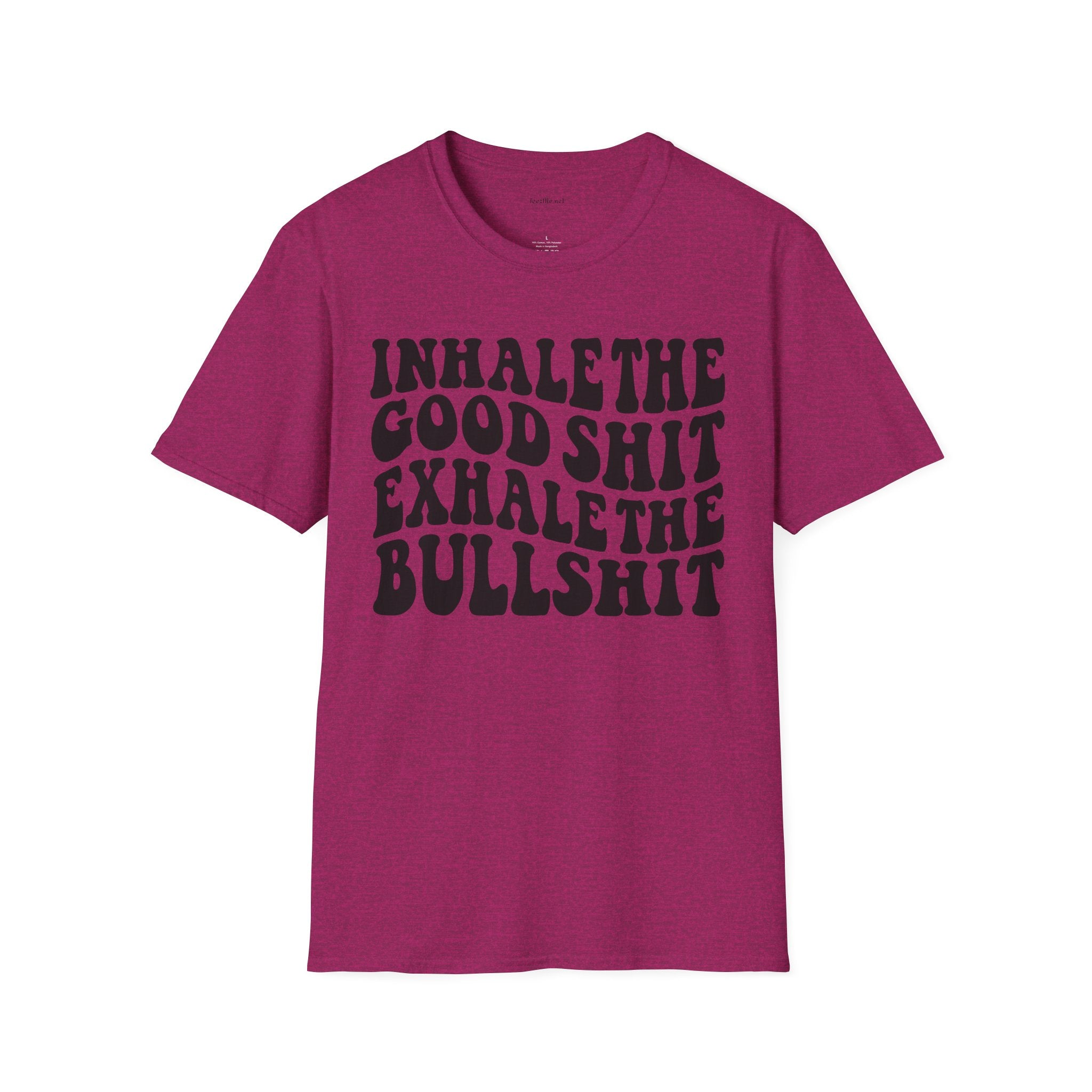 Inhale the Good - Unisex Softstyle T-Shirt 100% Cotton Graphic