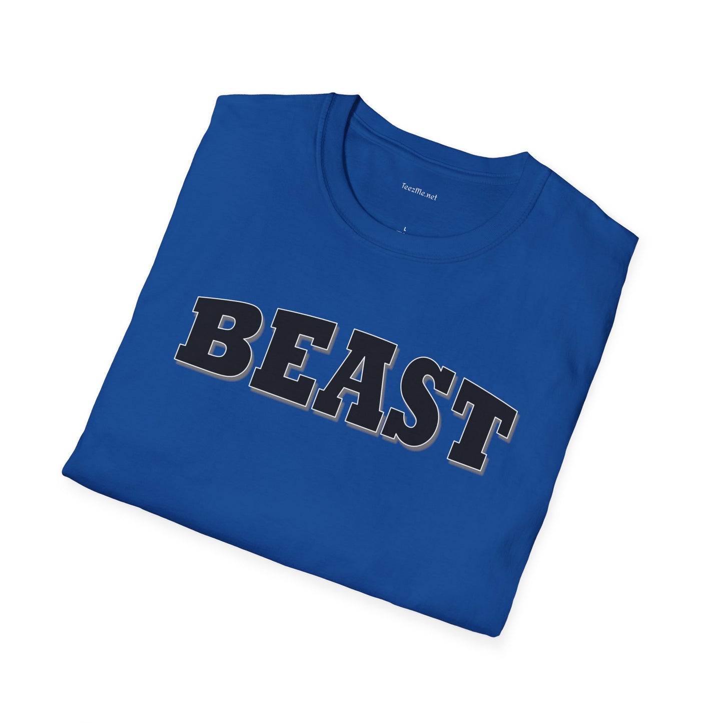 BEAST - Unisex Softstyle T-Shirt 100% Cotton Graphic