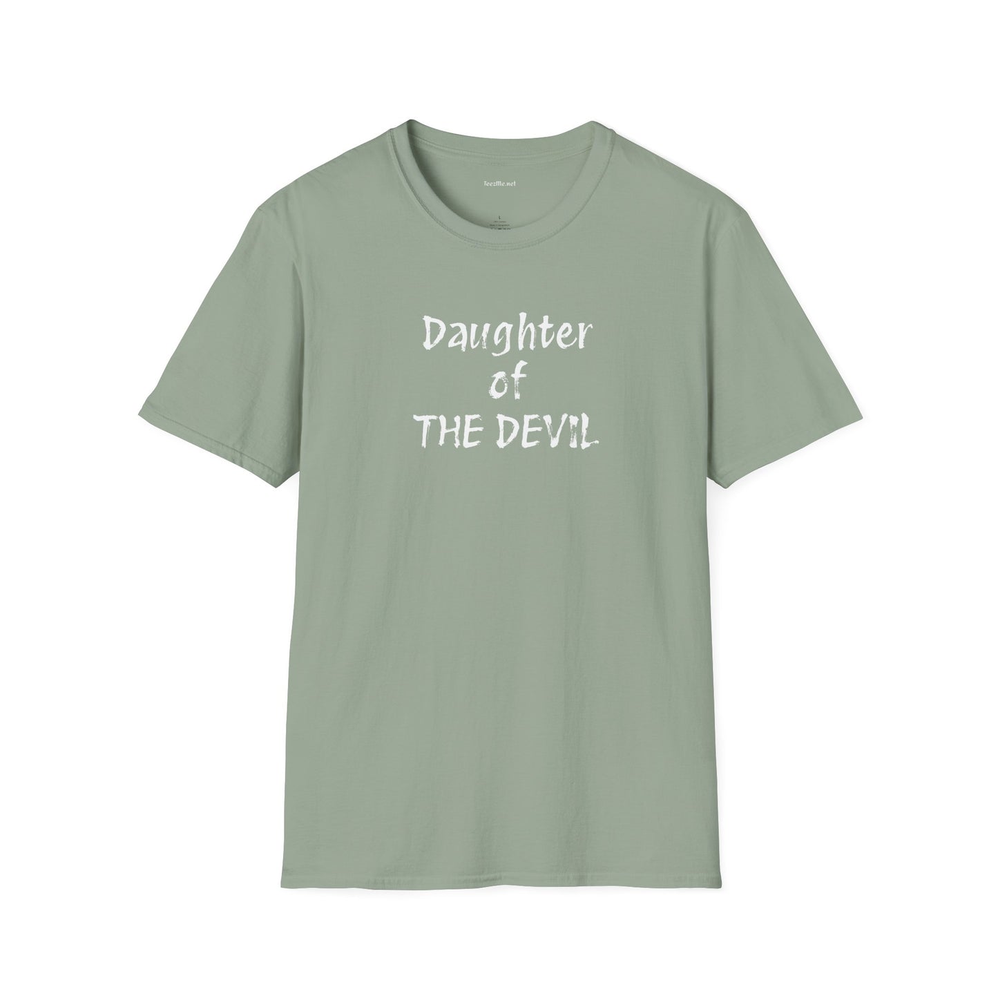Daughter of THE DEVIL - Unisex Softstyle T-Shirt 100% Cotton Graphic